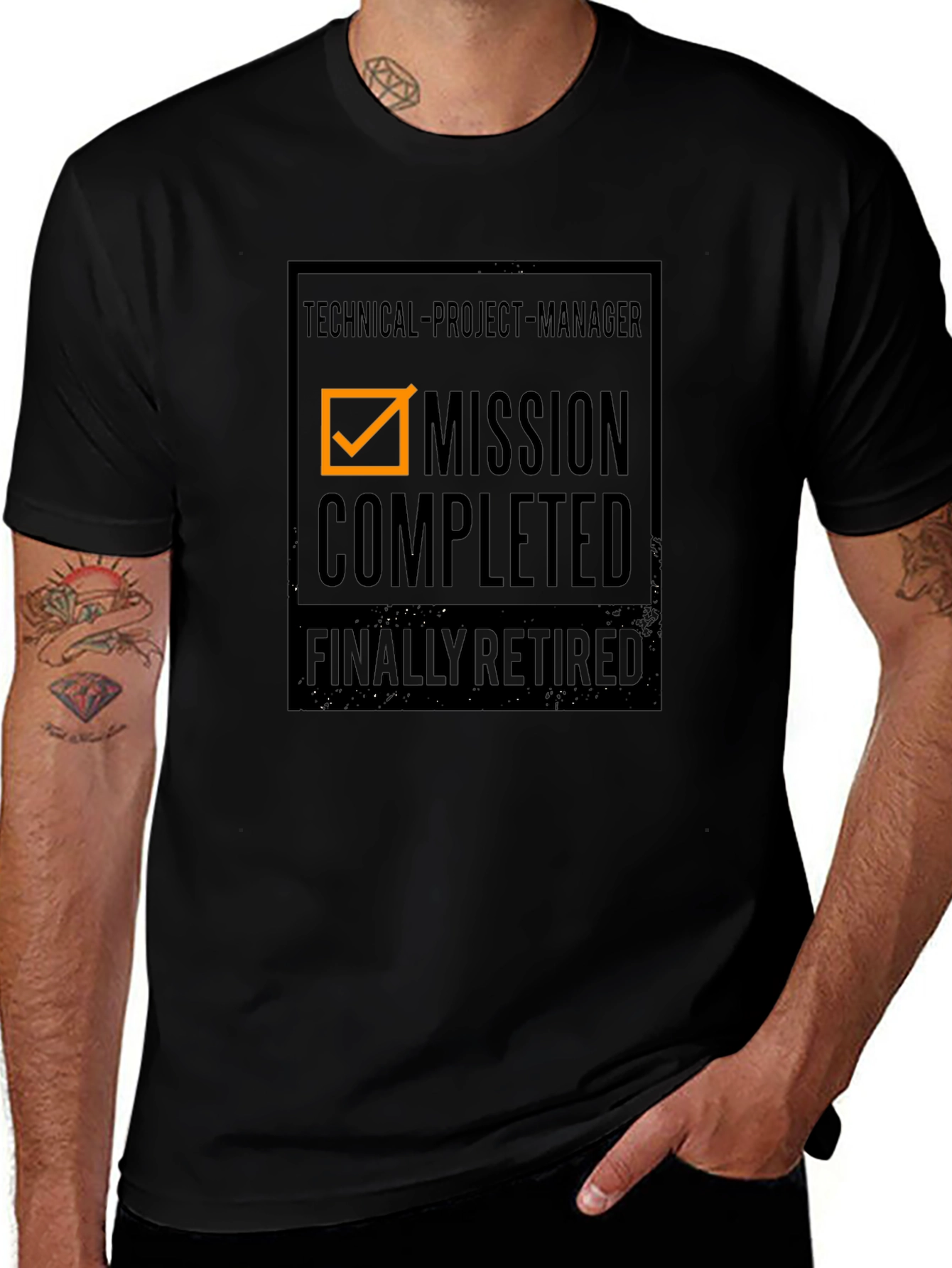 Technical Project Manager Retired T-Shirt