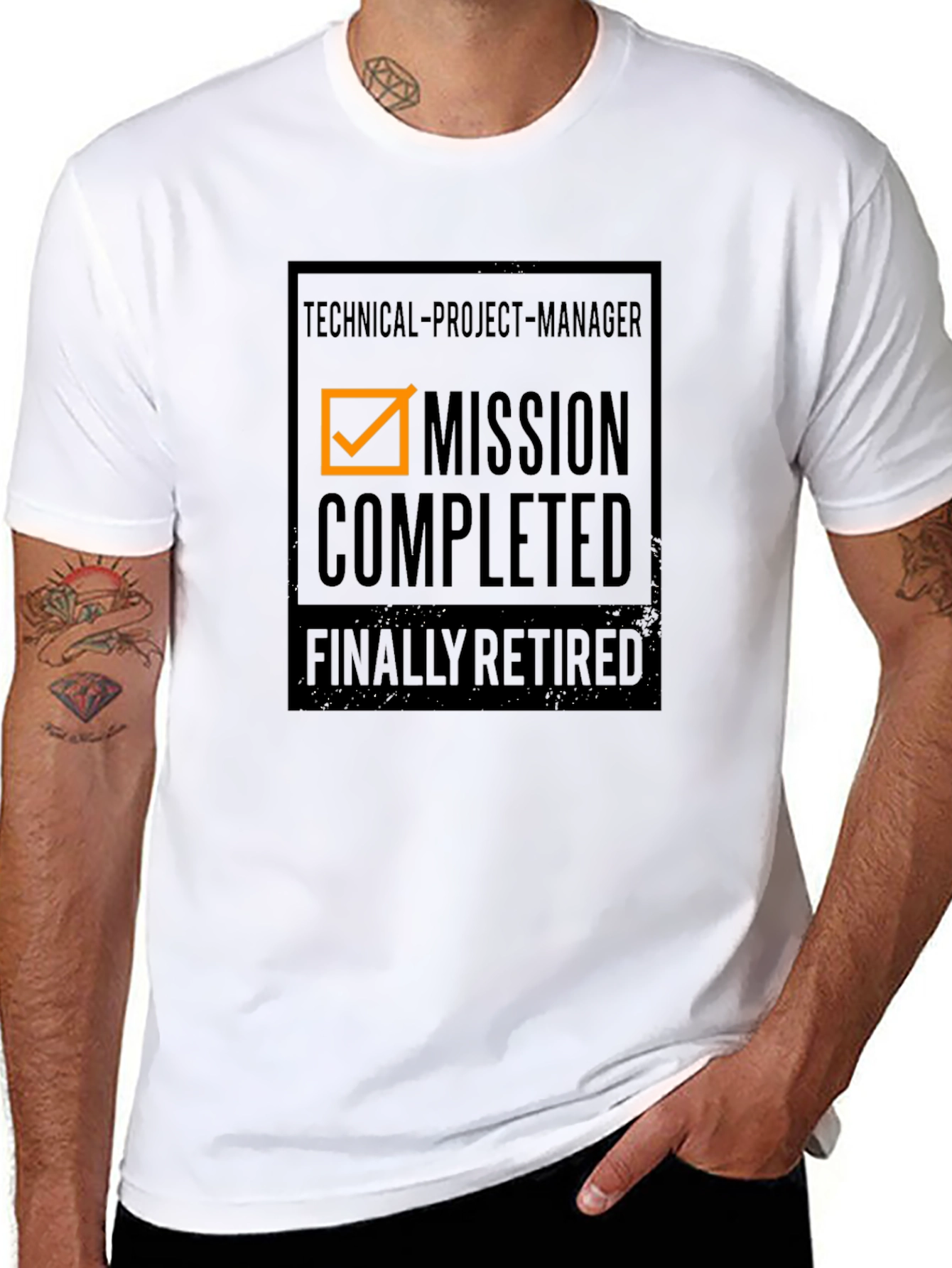Technical Project Manager Retired T-Shirt