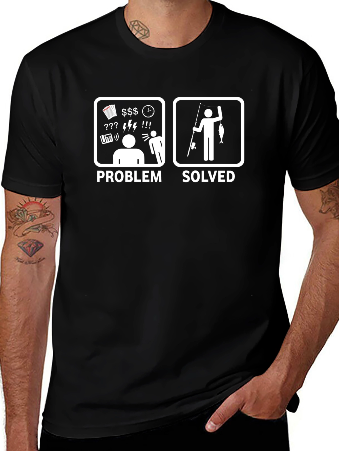 Problem Solved Fishing T-Shirt