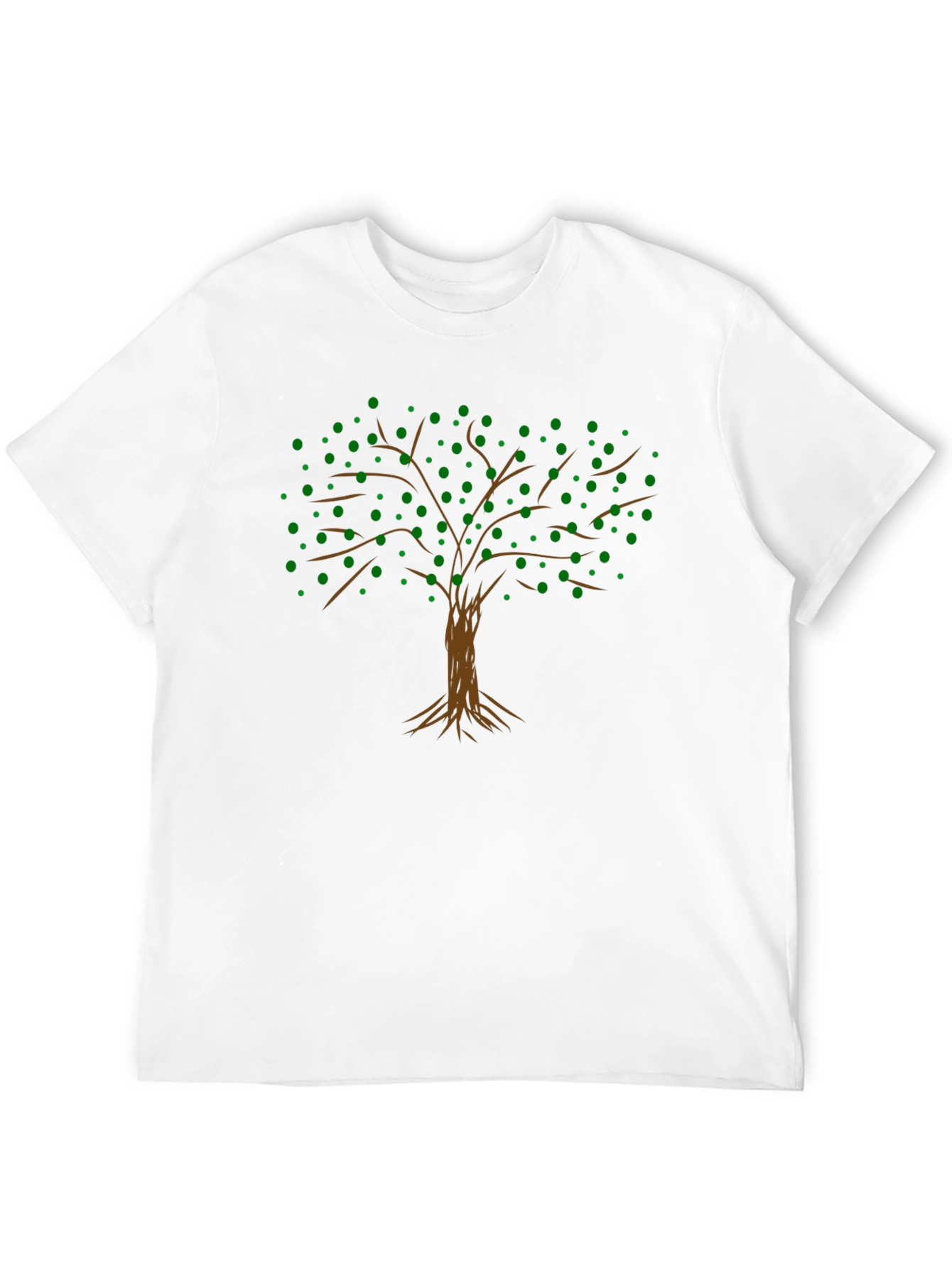 Arboreal Graphic Tee - Black Cotton Tree Design