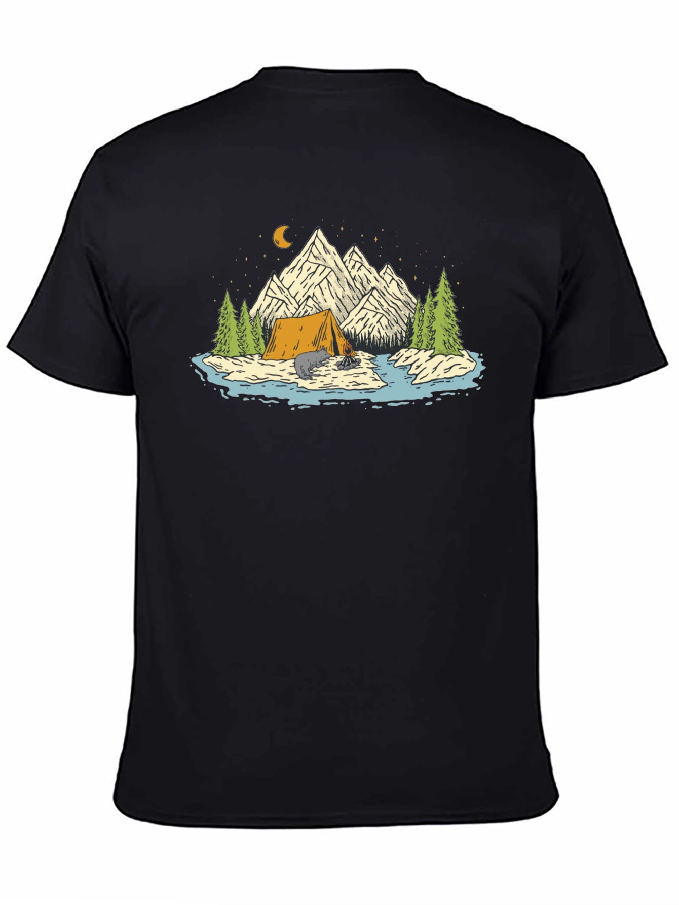 Camping Adventure Graphic Tee