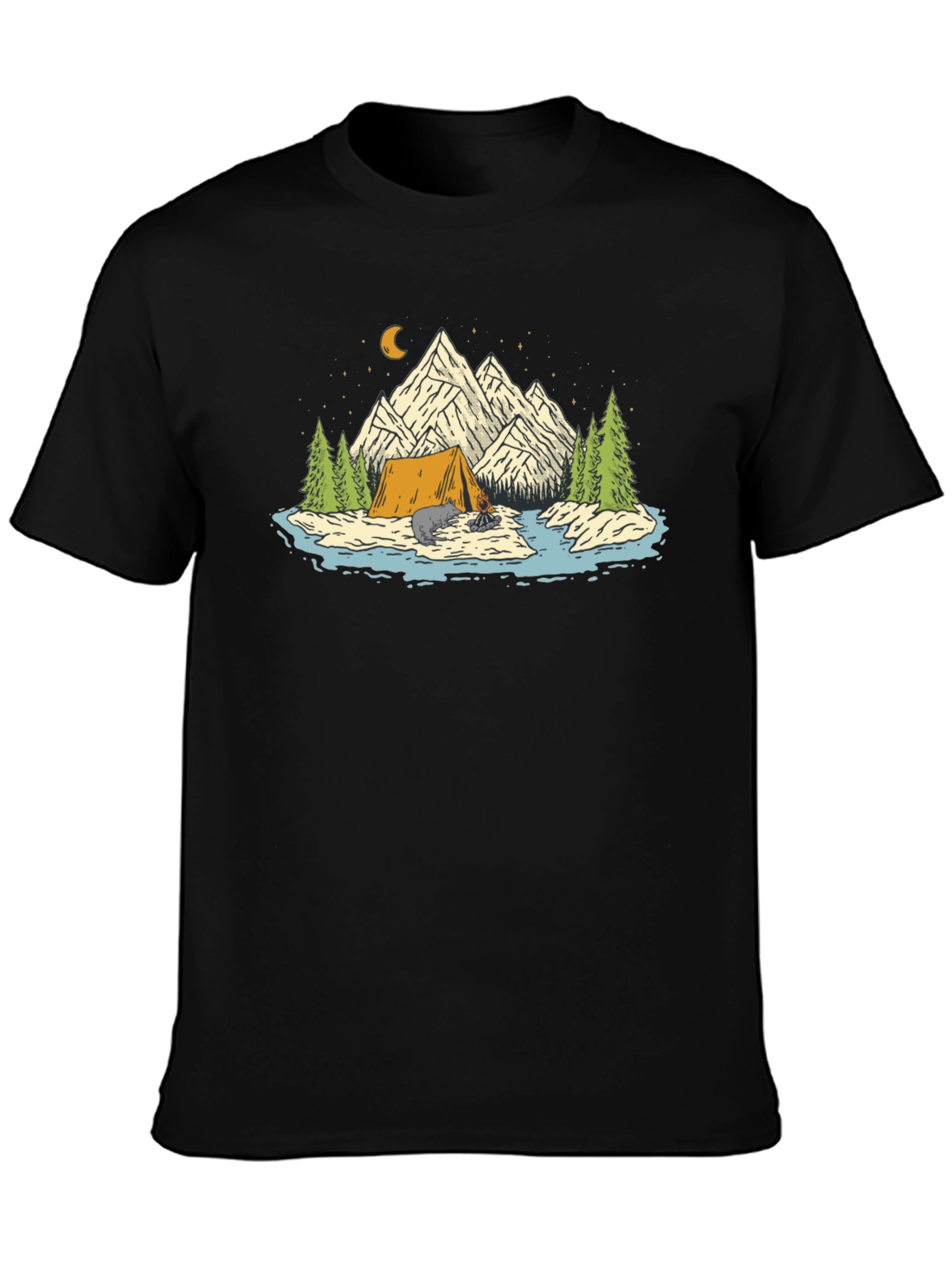 Camping Adventure Graphic Tee
