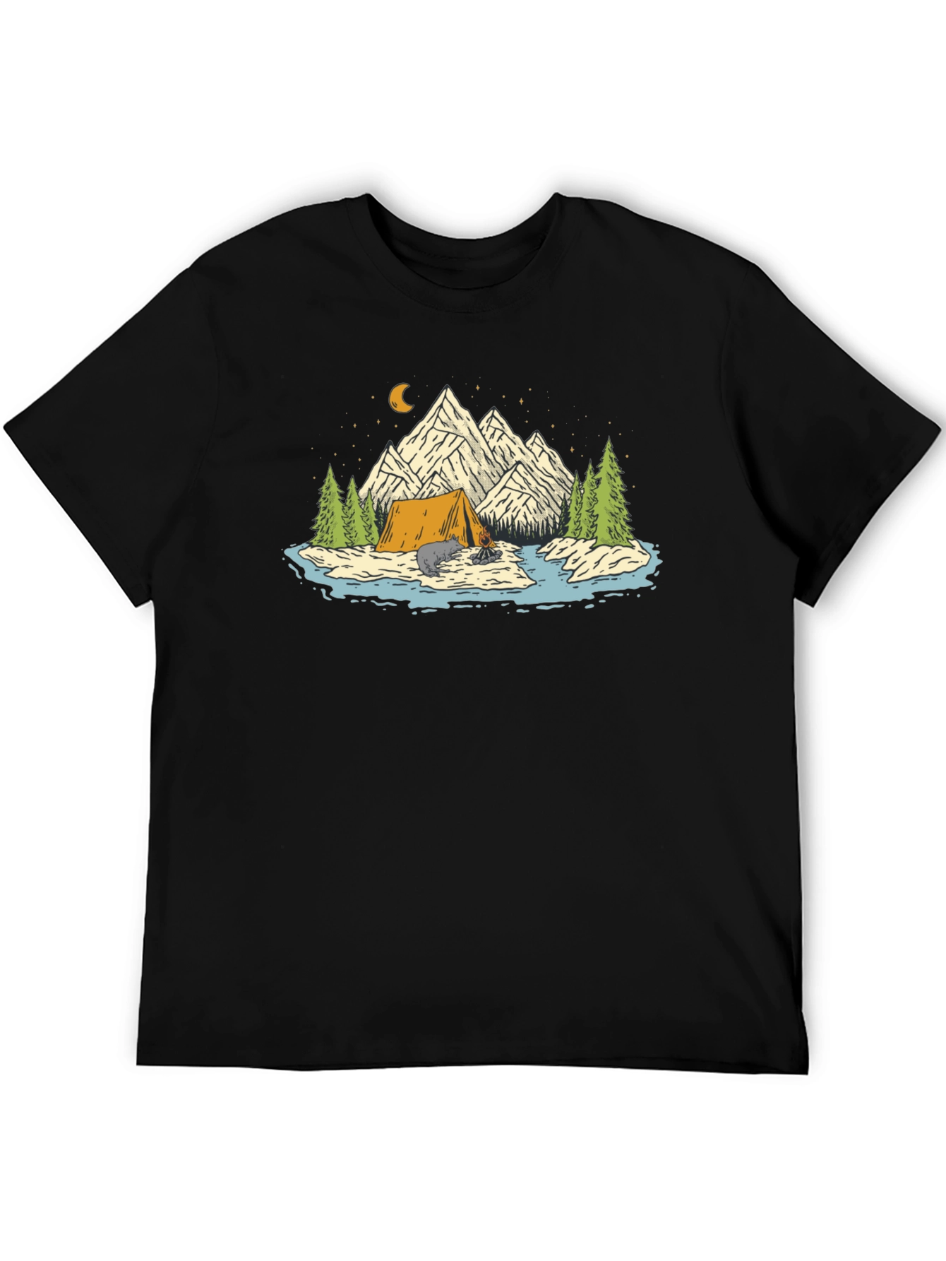 Camping Adventure Graphic Tee