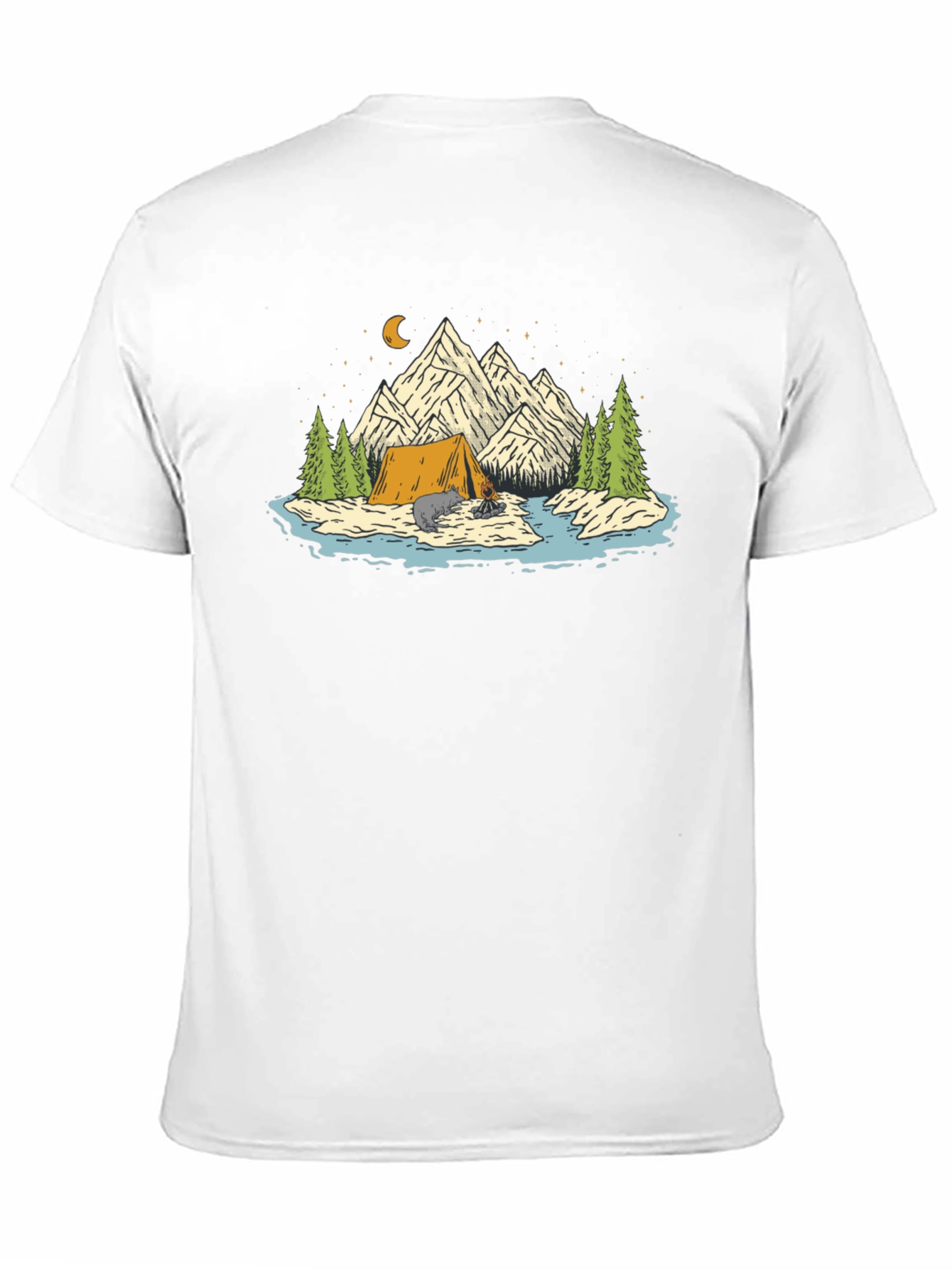 Camping Adventure Graphic Tee