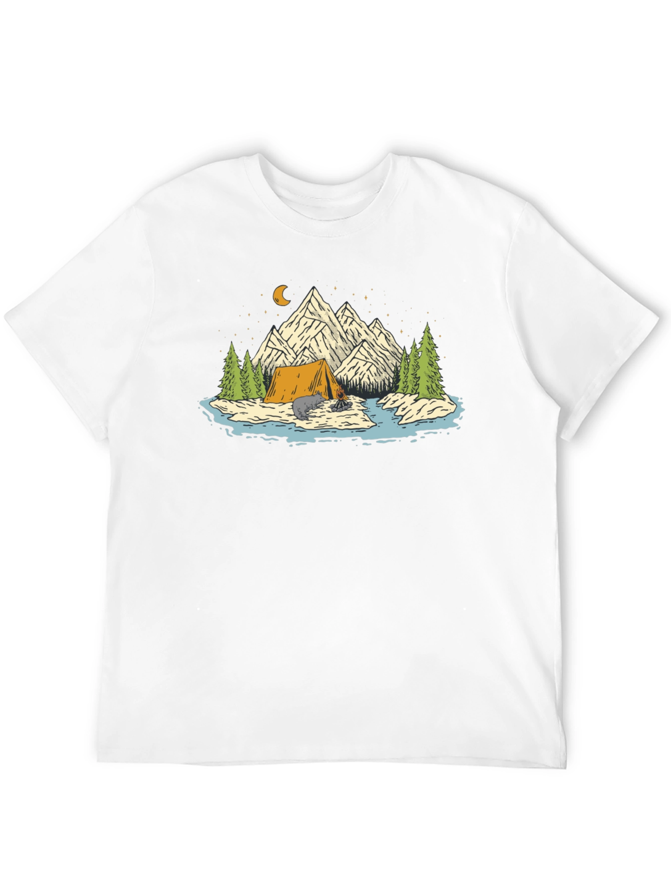 Camping Adventure Graphic Tee