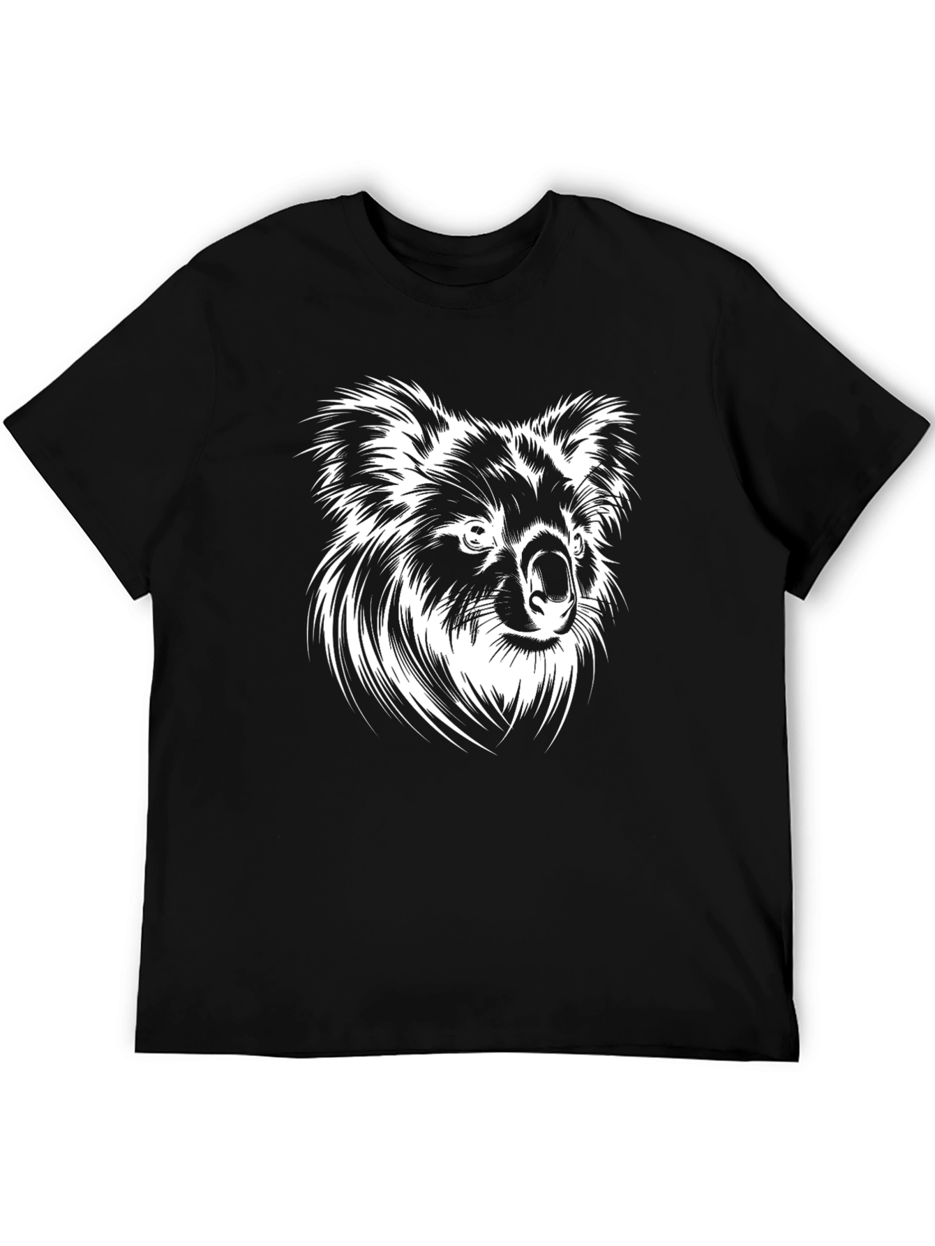 Koala Graphic Tee - Mens Black T-Shirt