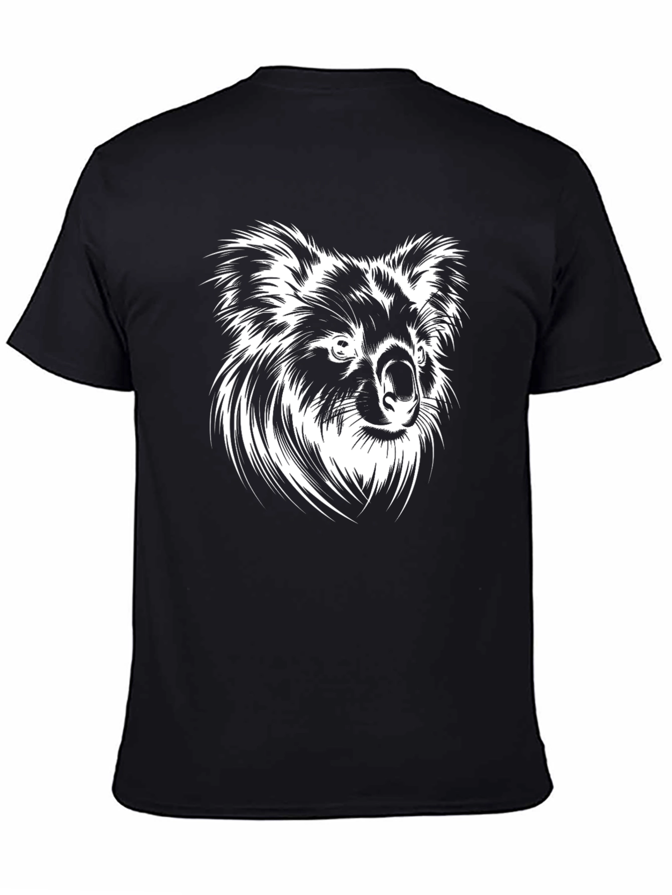 Koala Graphic Tee - Mens Black T-Shirt