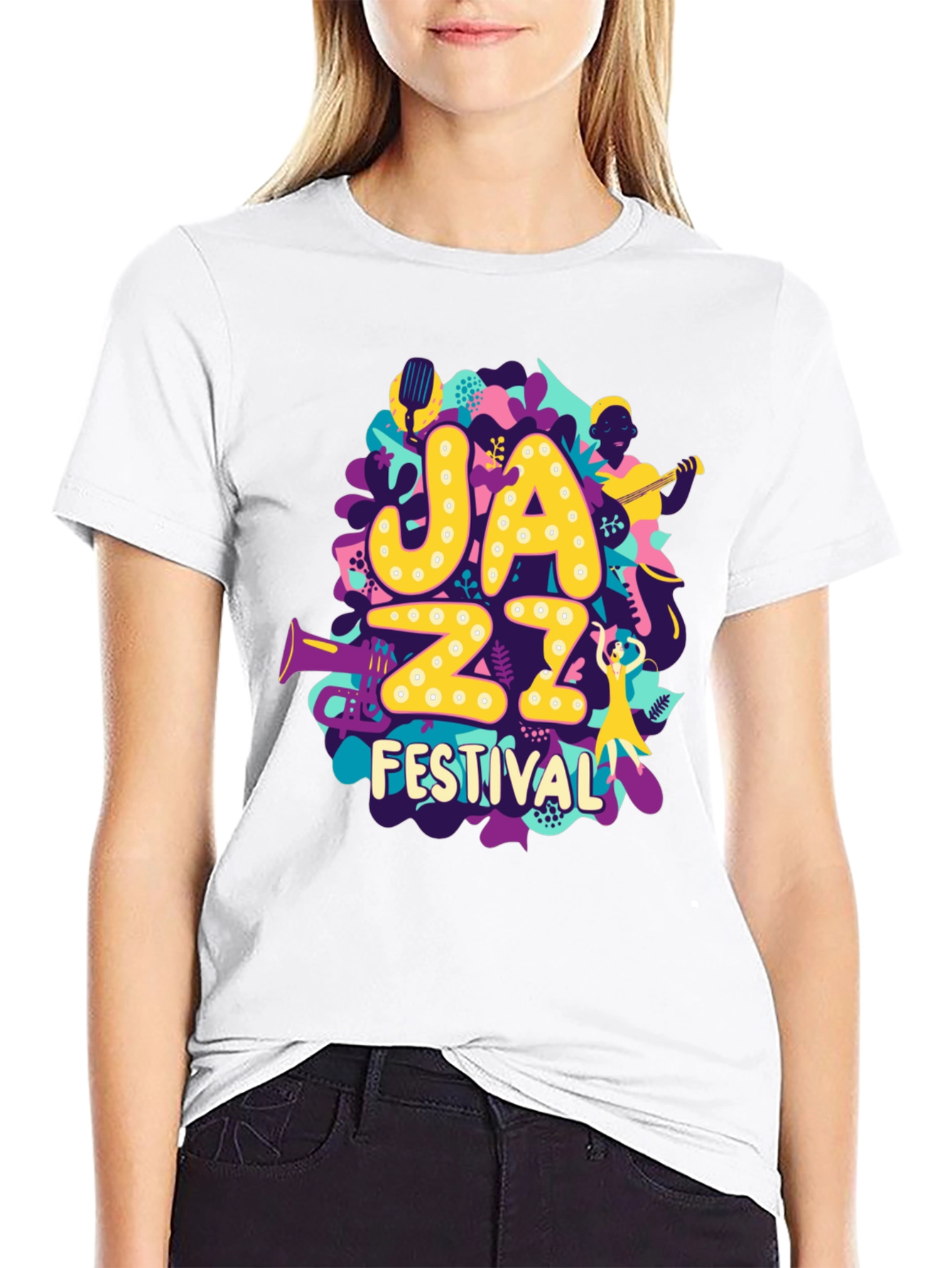 Jazz Festival Graphic T-Shirt