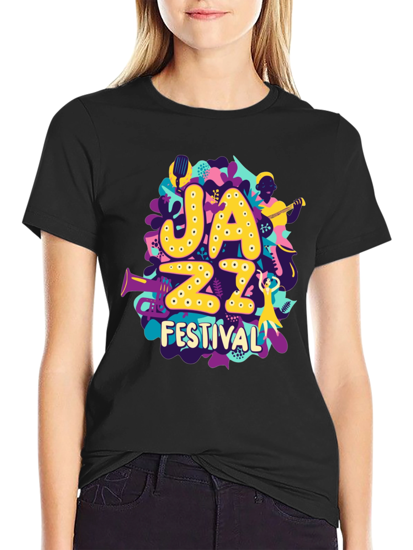 Jazz Festival Graphic T-Shirt