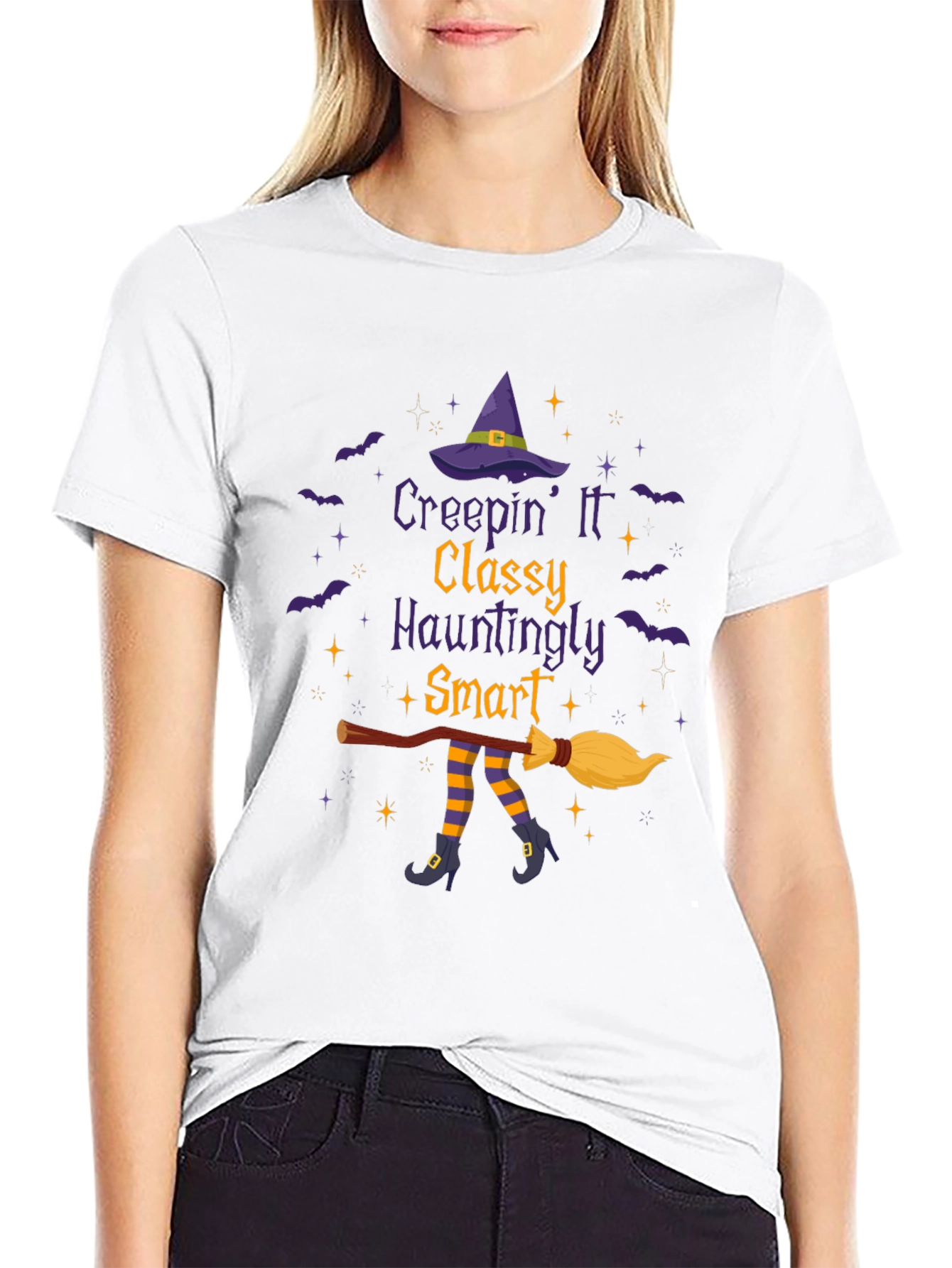 Creepin It Classy Halloween T-Shirt