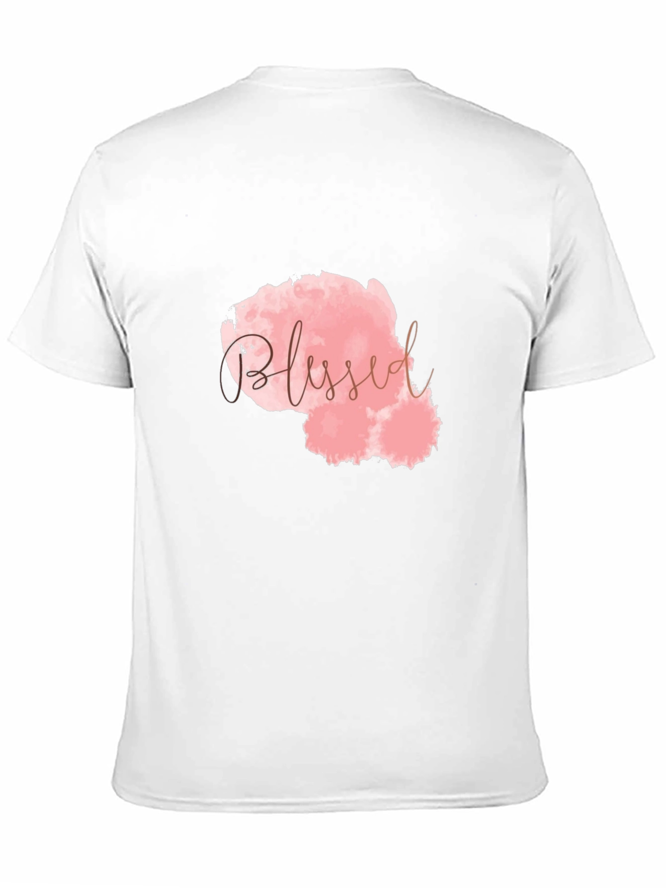 Blessed Graphic Print Black T-Shirt