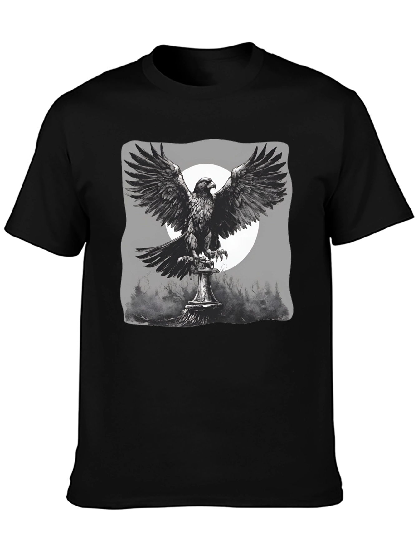 Eagle Crest T-Shirt - Bird Graphic Tee