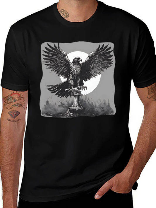 Eagle Crest T-Shirt - Bird Graphic Tee