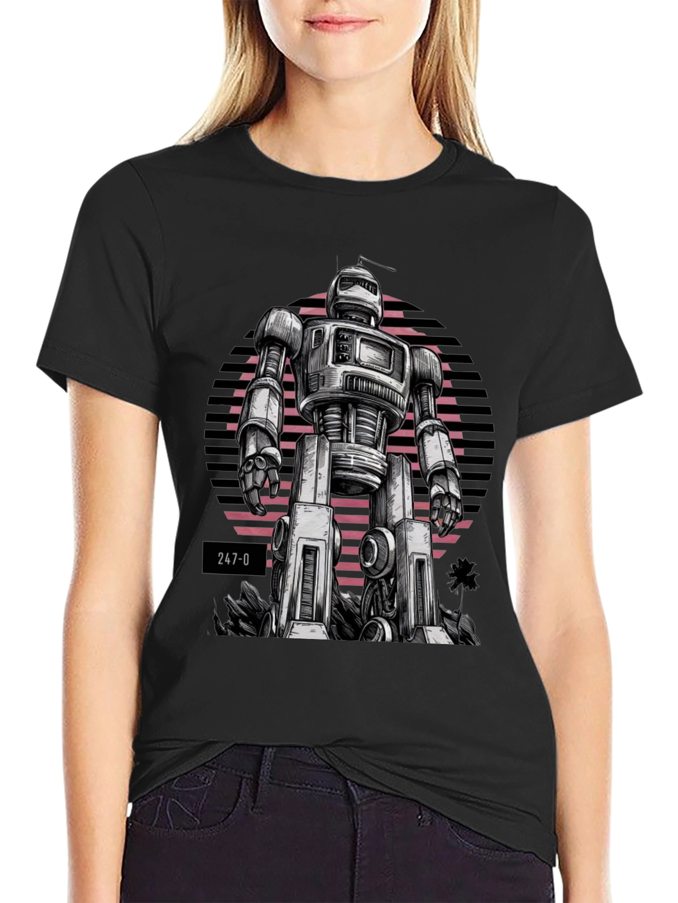 Retro Robot Graphic Tee