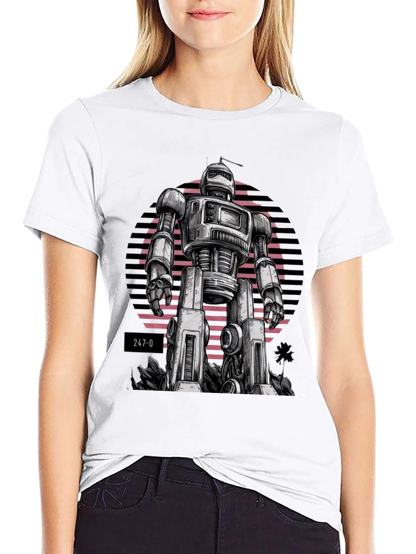 Retro Robot Graphic Tee
