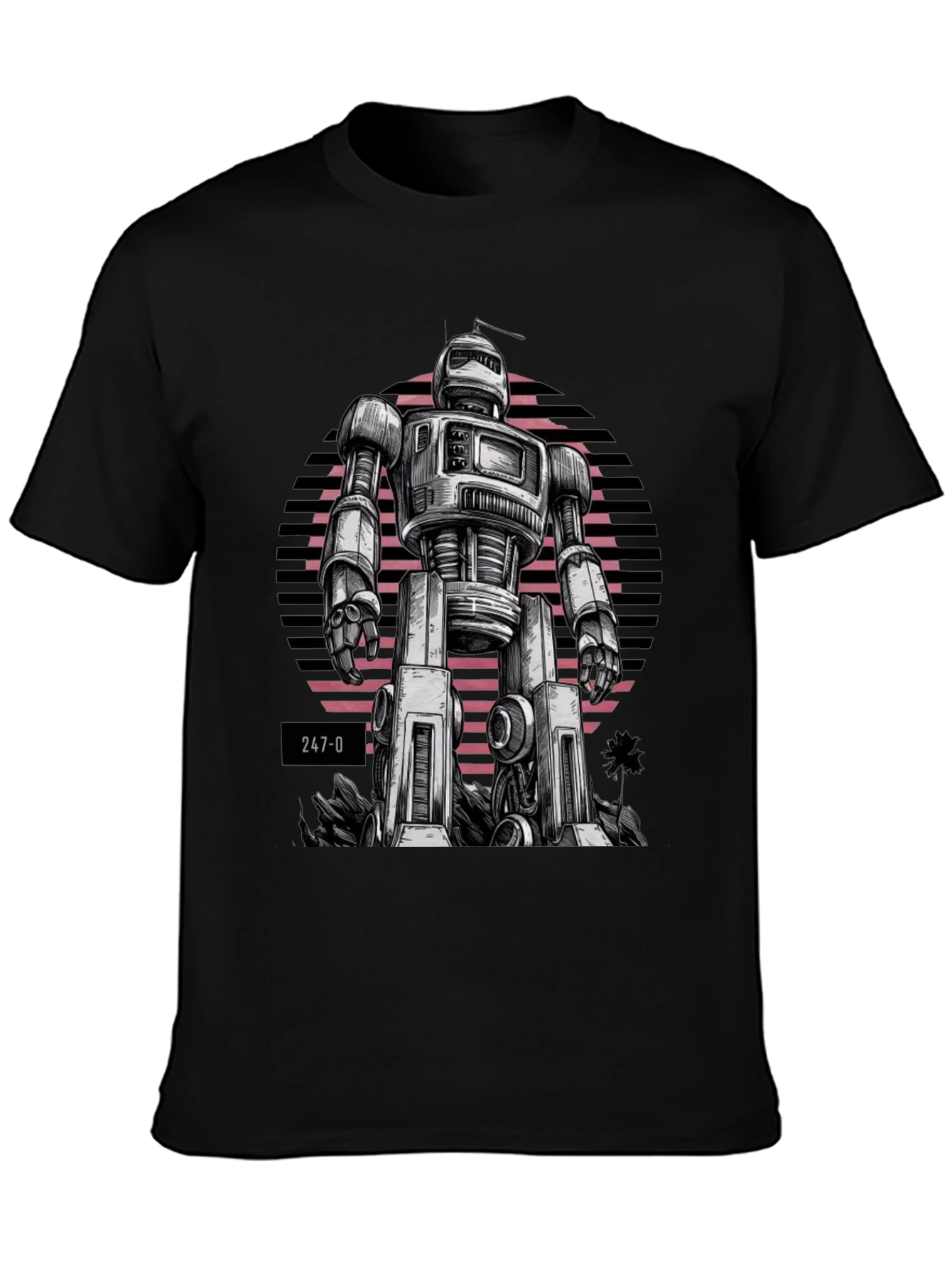 Retro Robot Graphic Tee