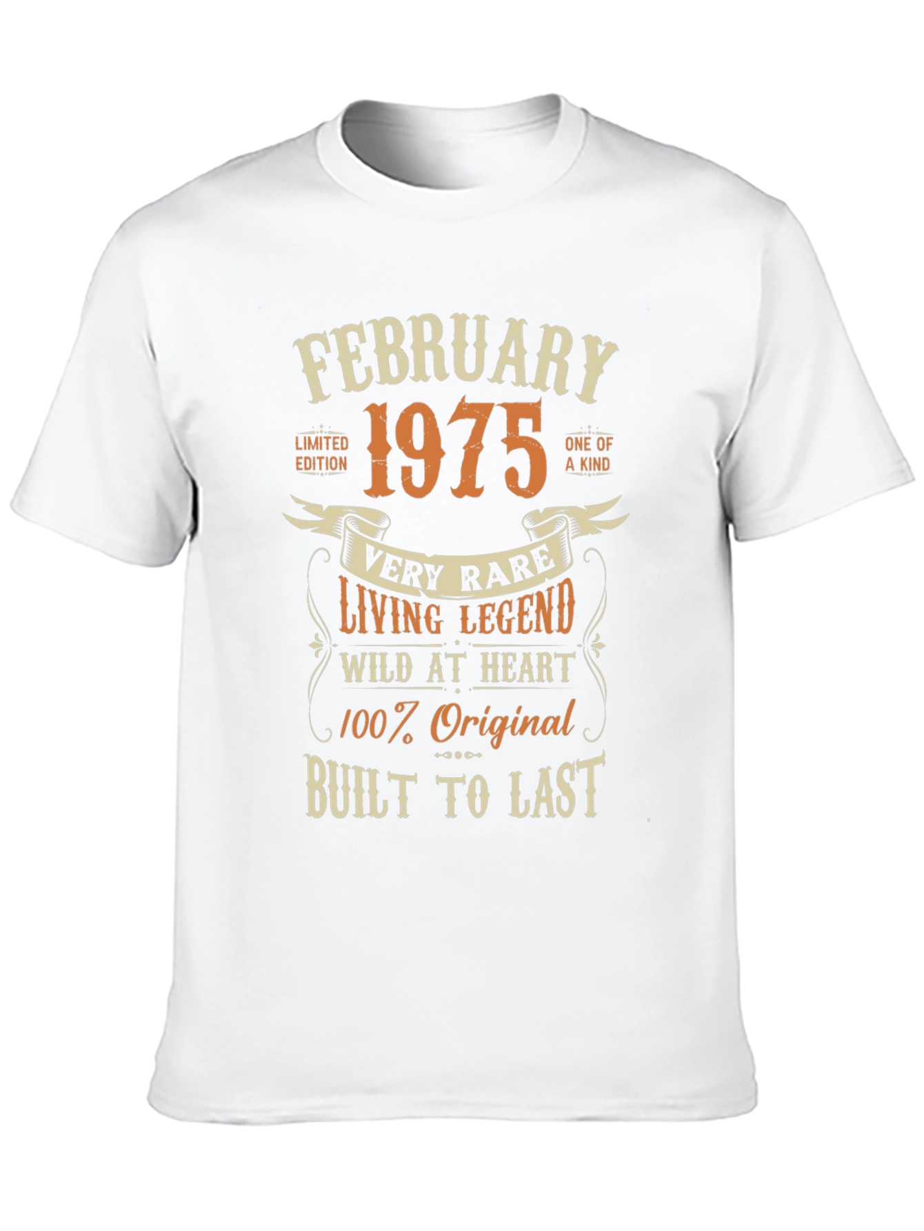 February 1975 Limited Edition Legend T-Shirt