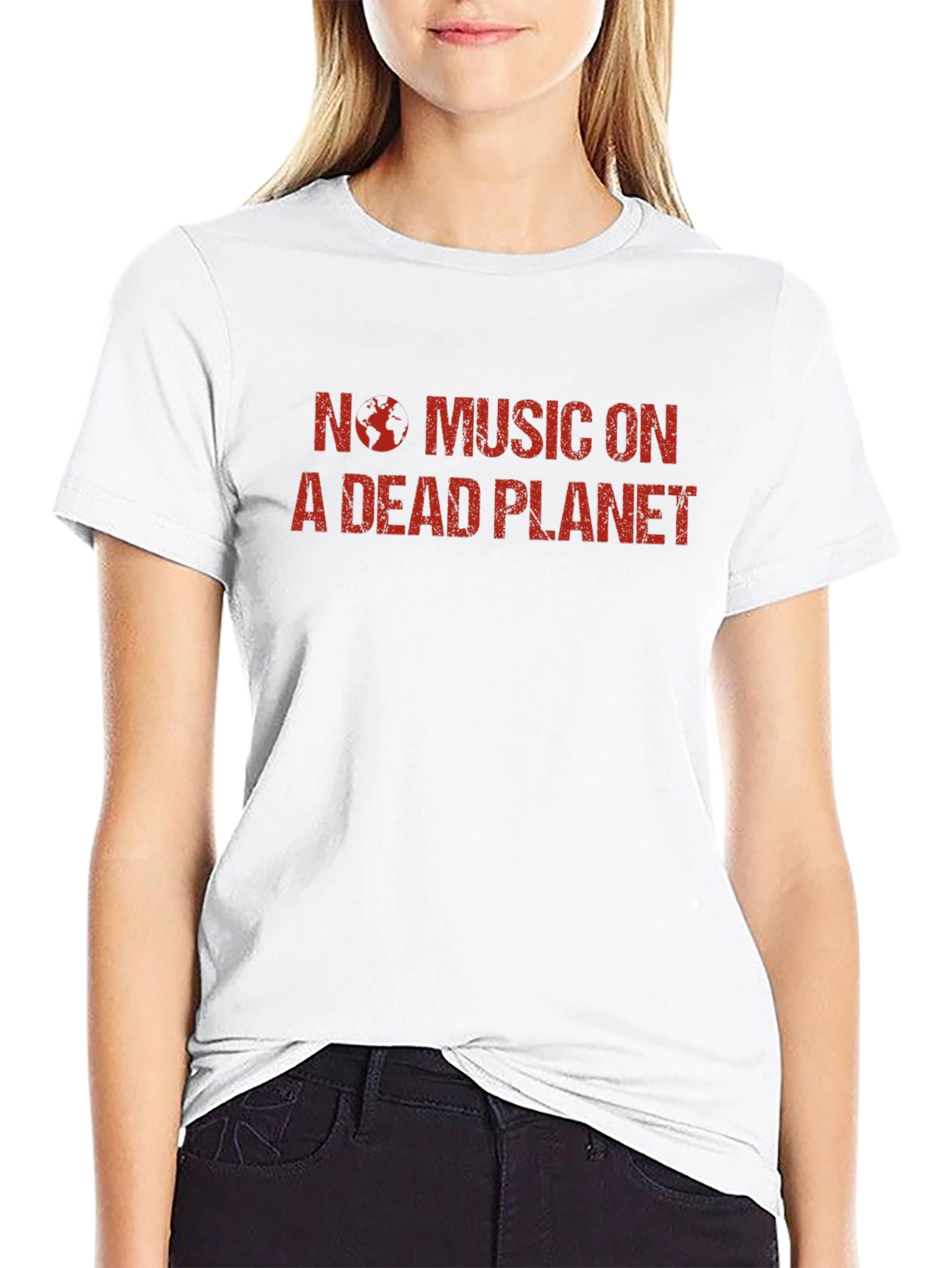 No Music on a Dead Planet Tee