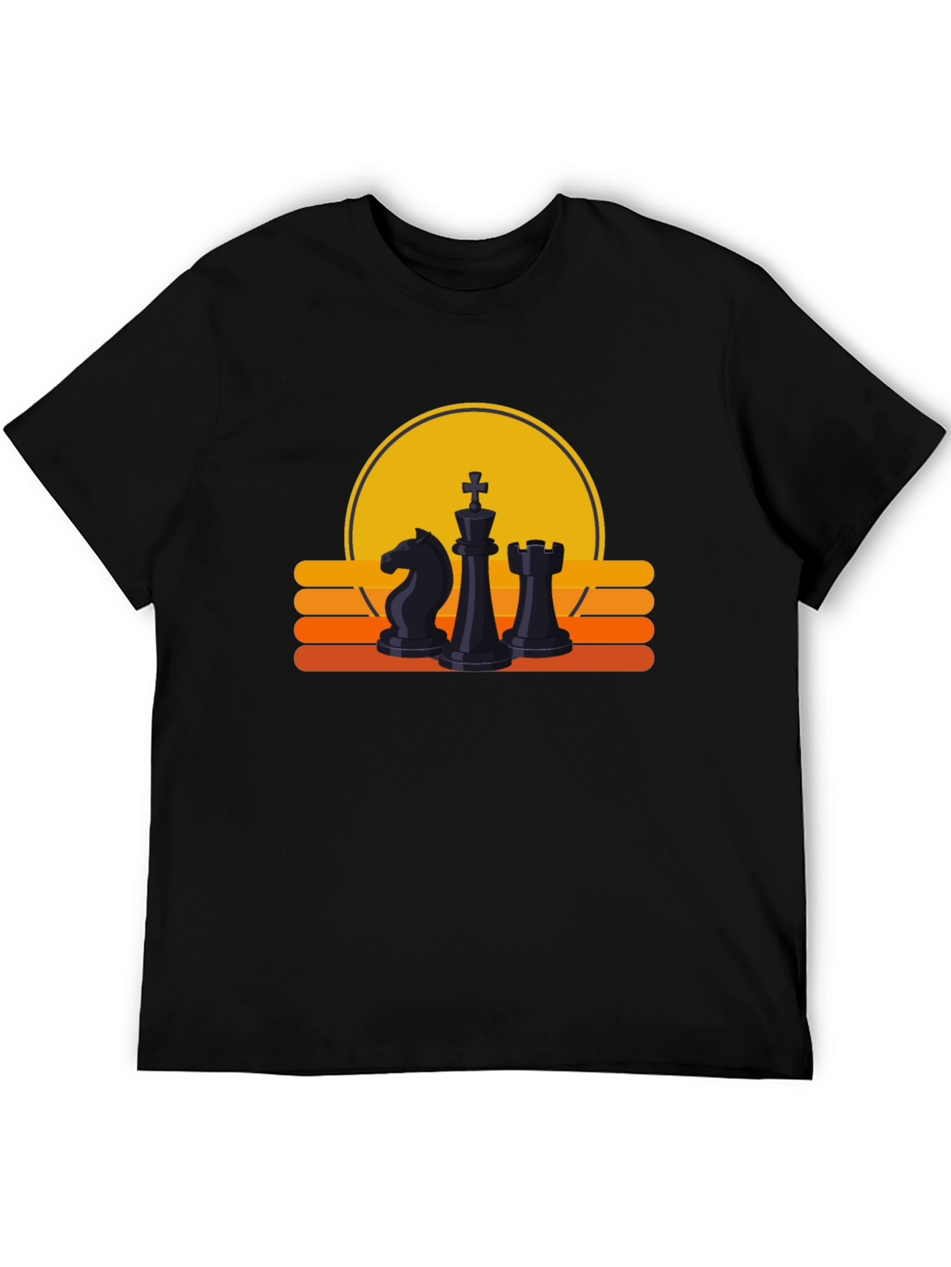 Chess Sunset T-Shirt - Stylish and Unique Design