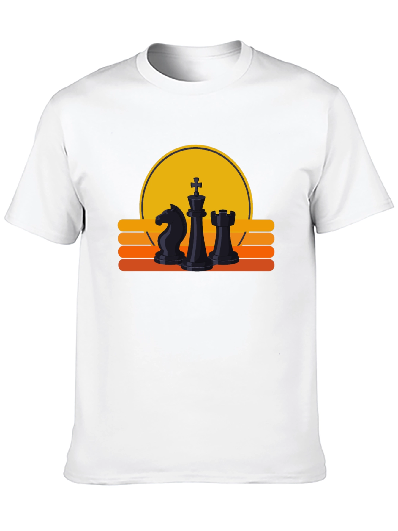Chess Sunset T-Shirt - Stylish and Unique Design