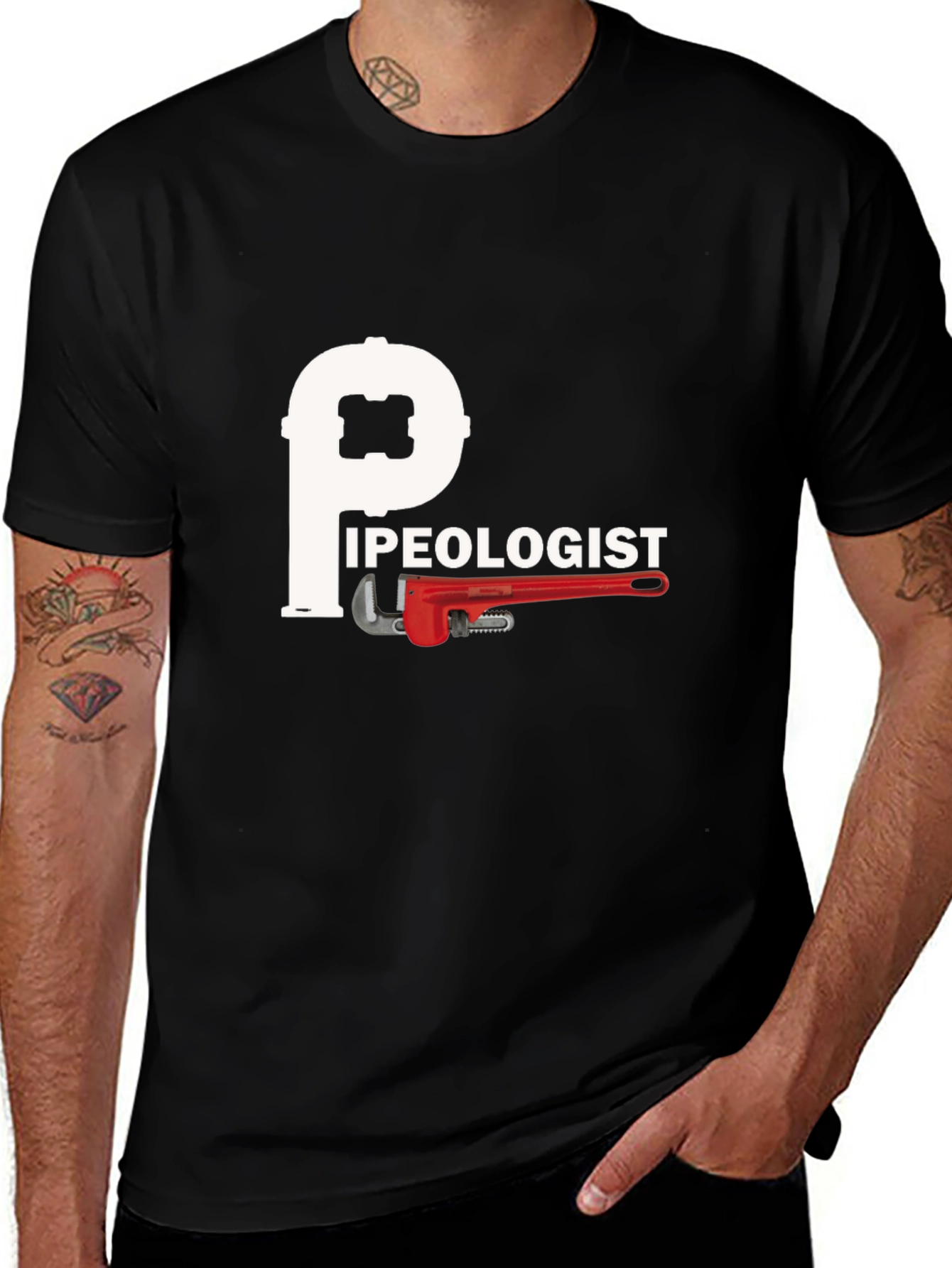 Pipeologist T-Shirt: Plumbing Humor Tee