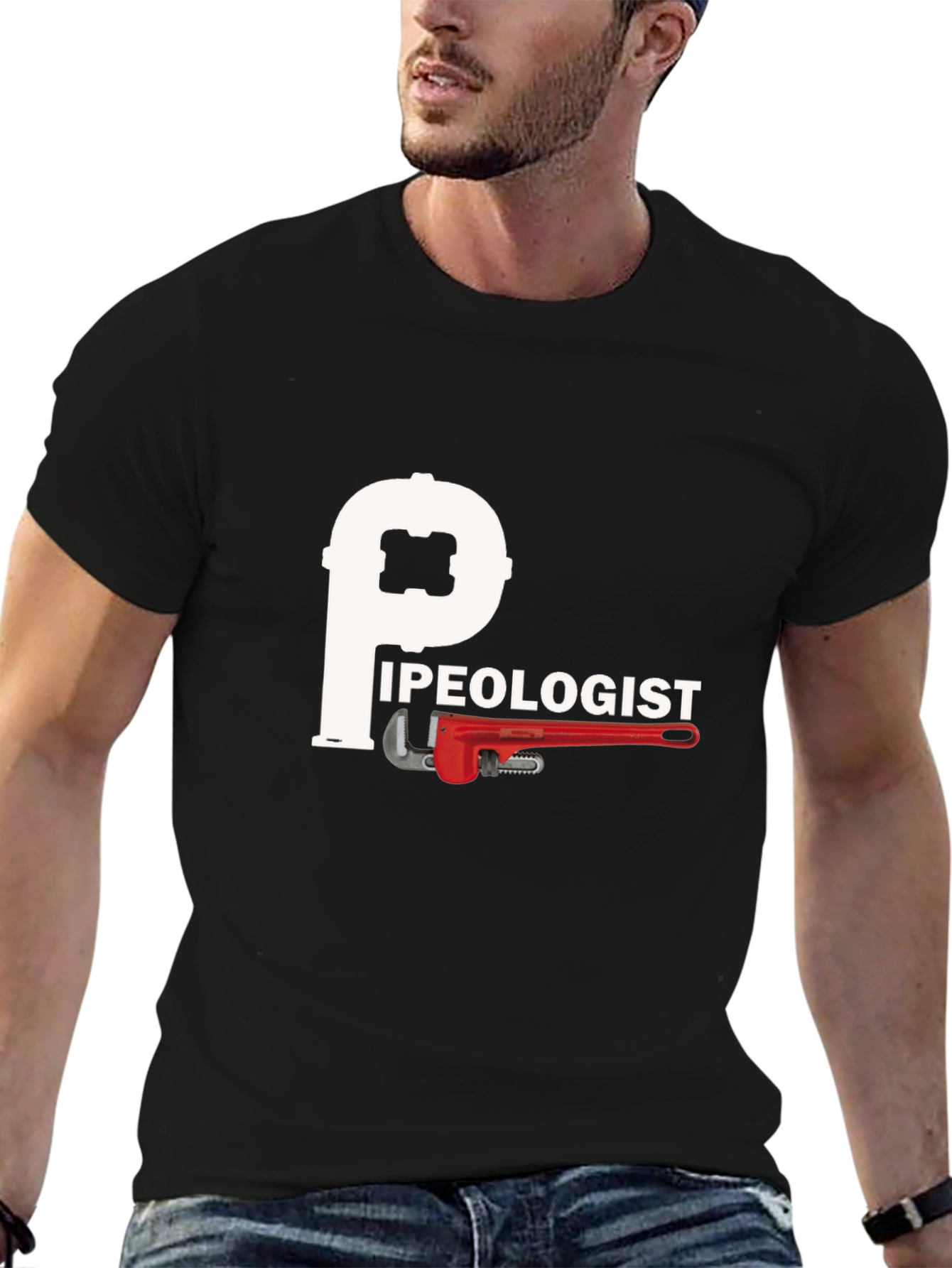 Pipeologist T-Shirt: Plumbing Humor Tee