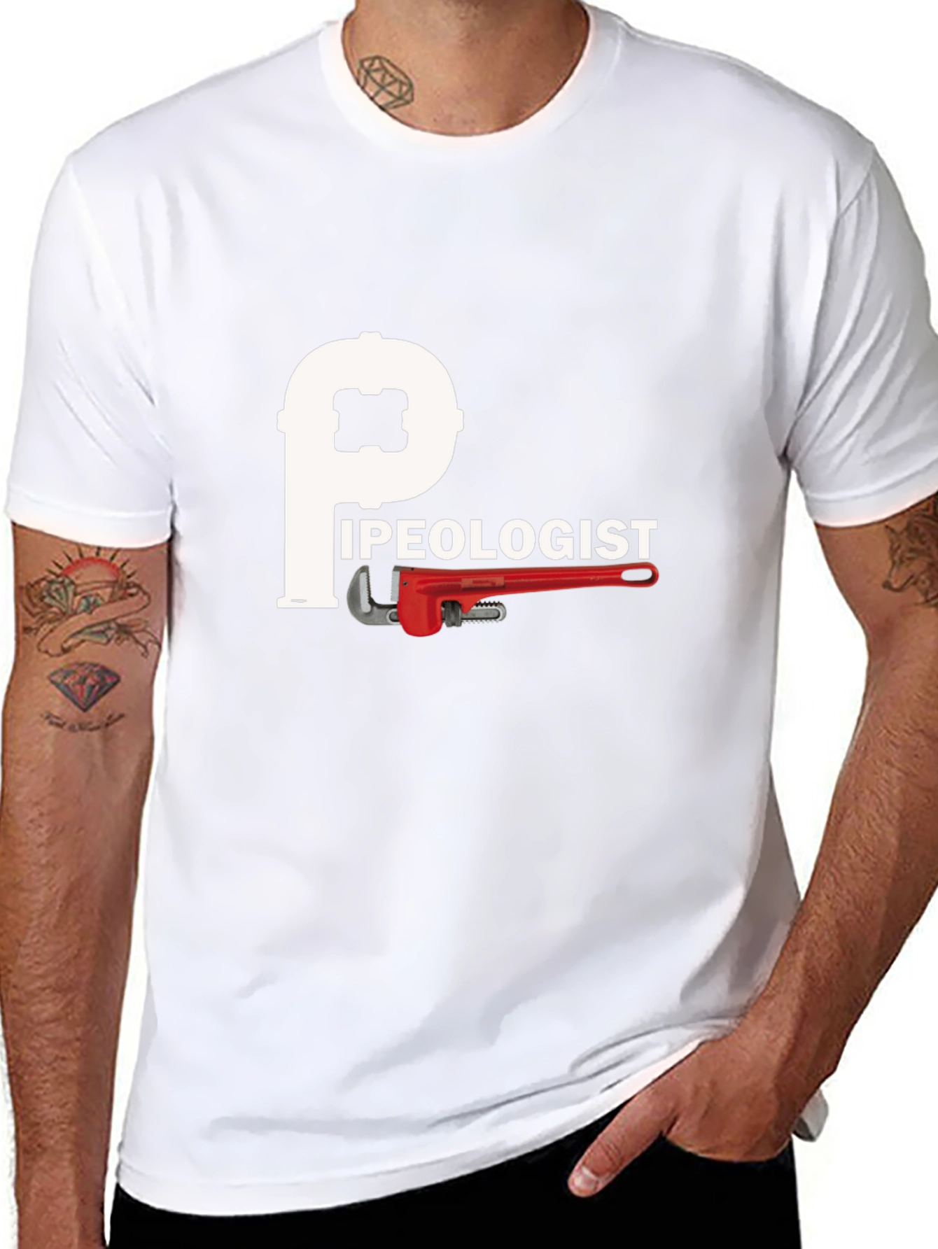 Pipeologist T-Shirt: Plumbing Humor Tee
