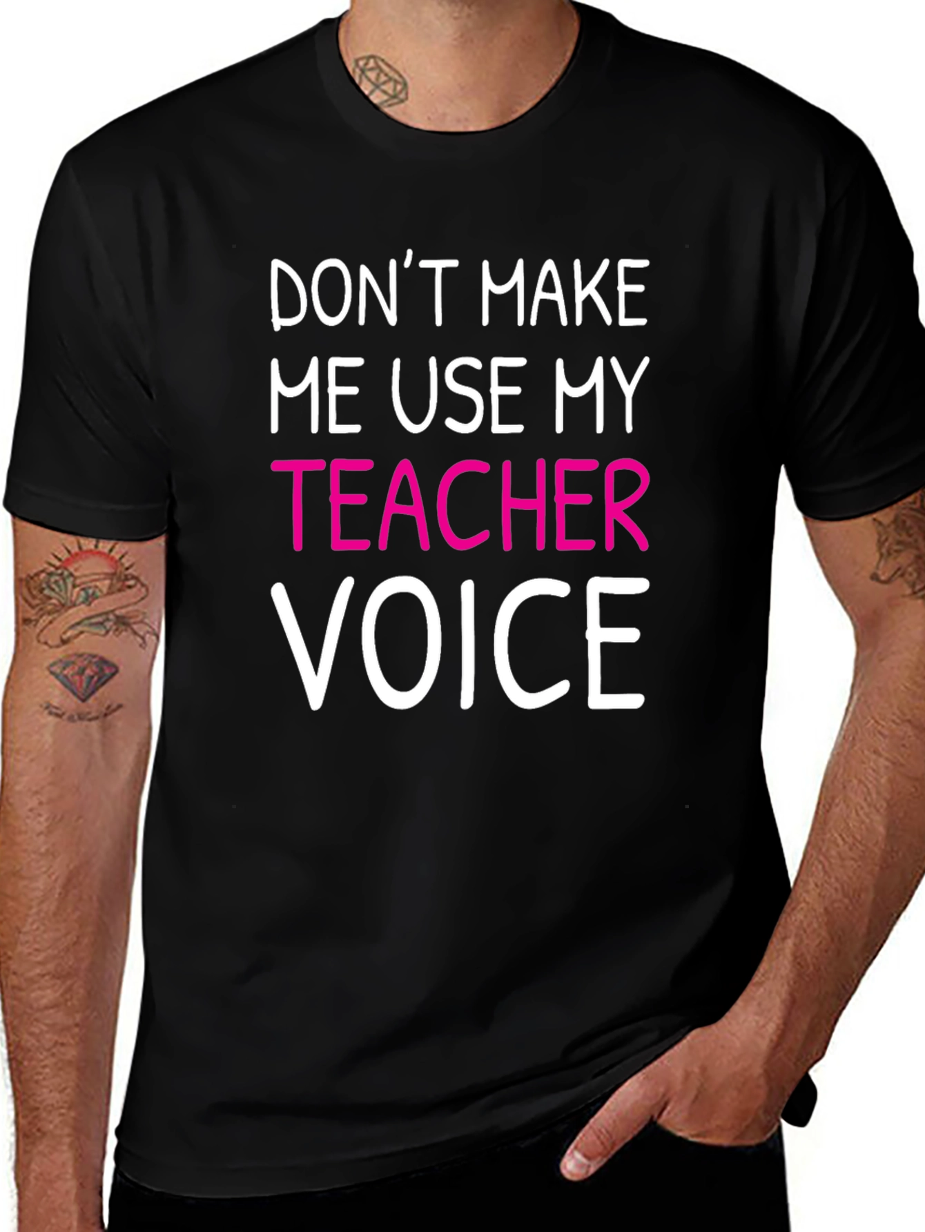 Teacher Voice T-Shirt - Funny Educator Apparel