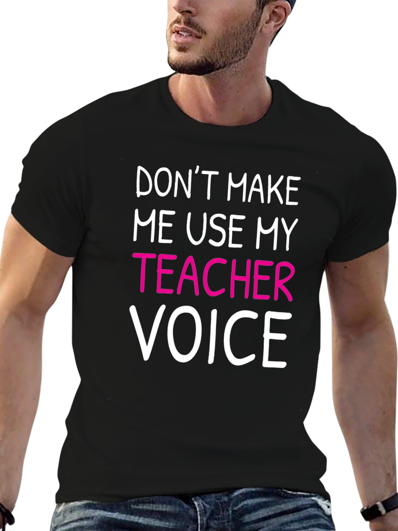 Teacher Voice T-Shirt - Funny Educator Apparel