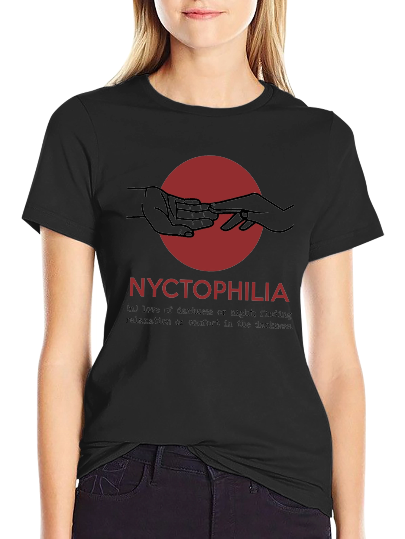 Nyctophilia T-Shirt - Love of Darkness Graphic Tee