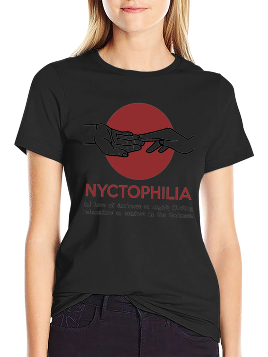 Nyctophilia T-Shirt - Love of Darkness Graphic Tee