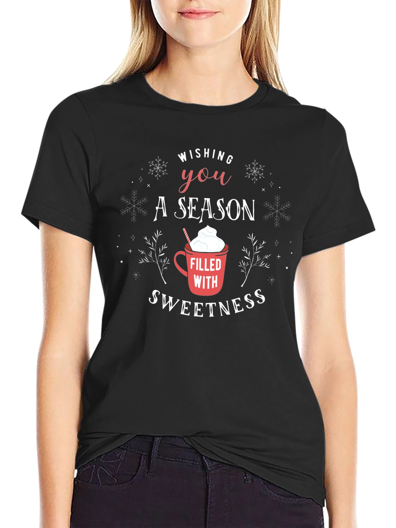 Sweetness Season Black Tee