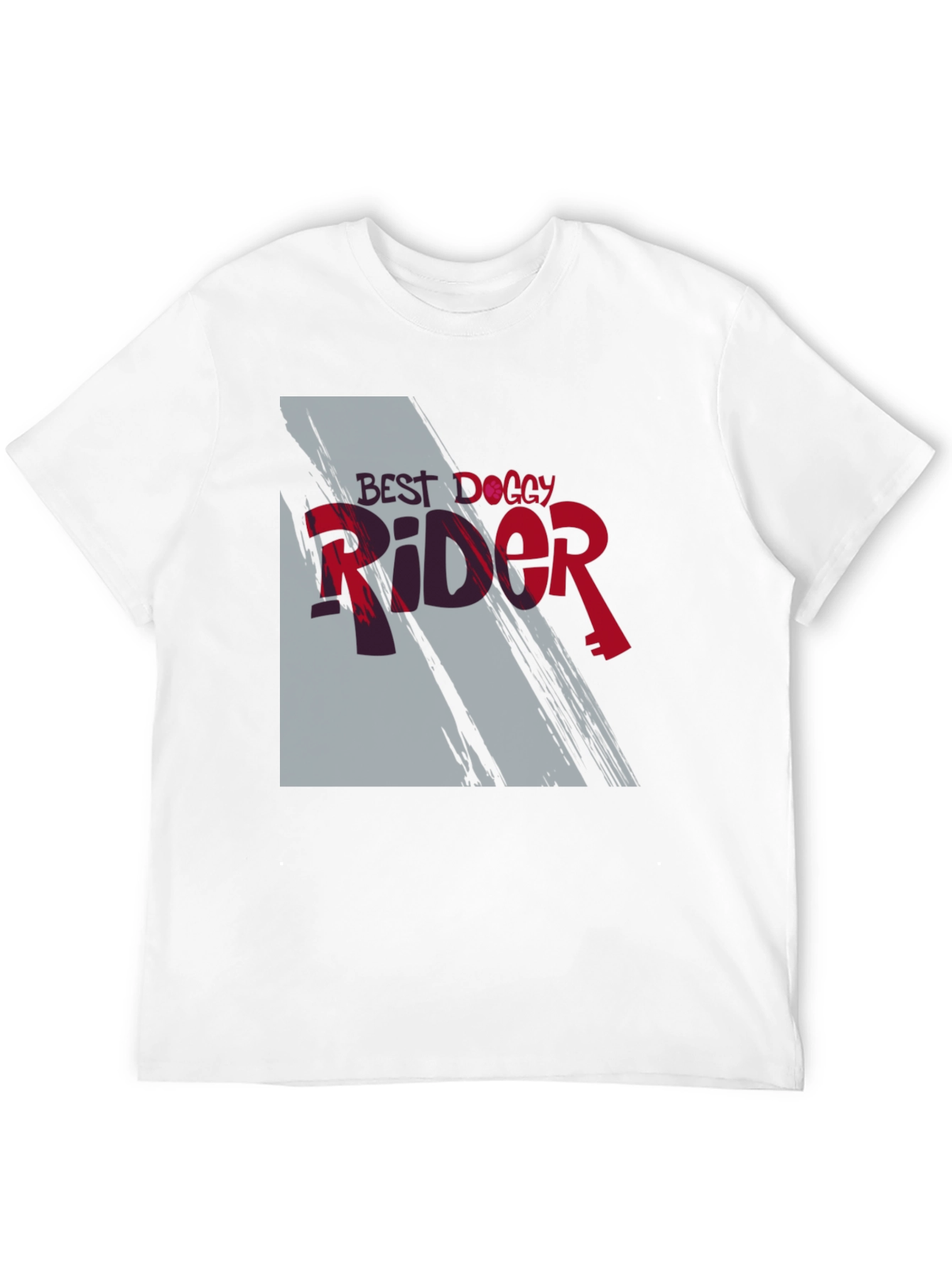 Best Doggy Rider Graphic T-Shirt - Trendy Casual Wear