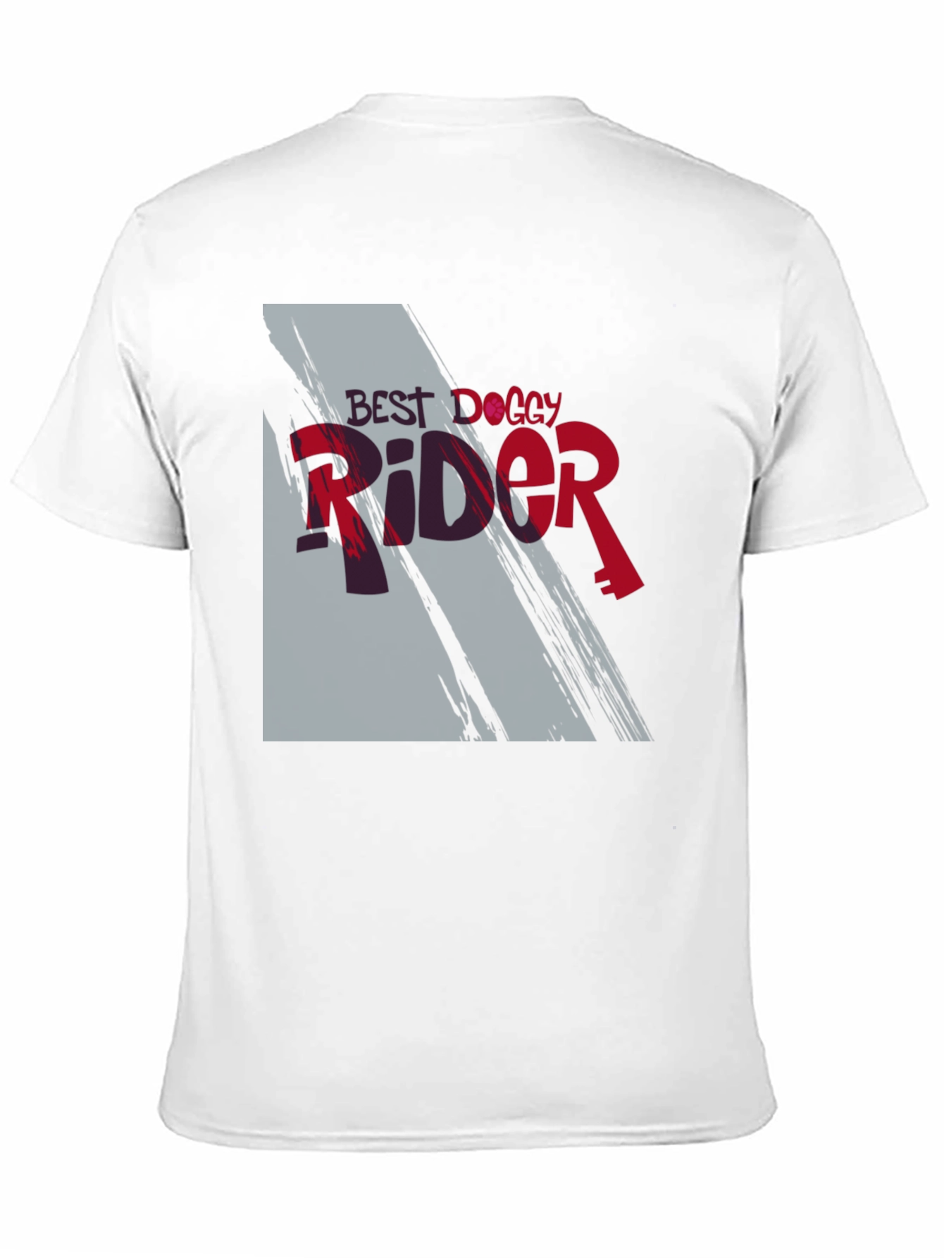 Best Doggy Rider Graphic T-Shirt - Trendy Casual Wear