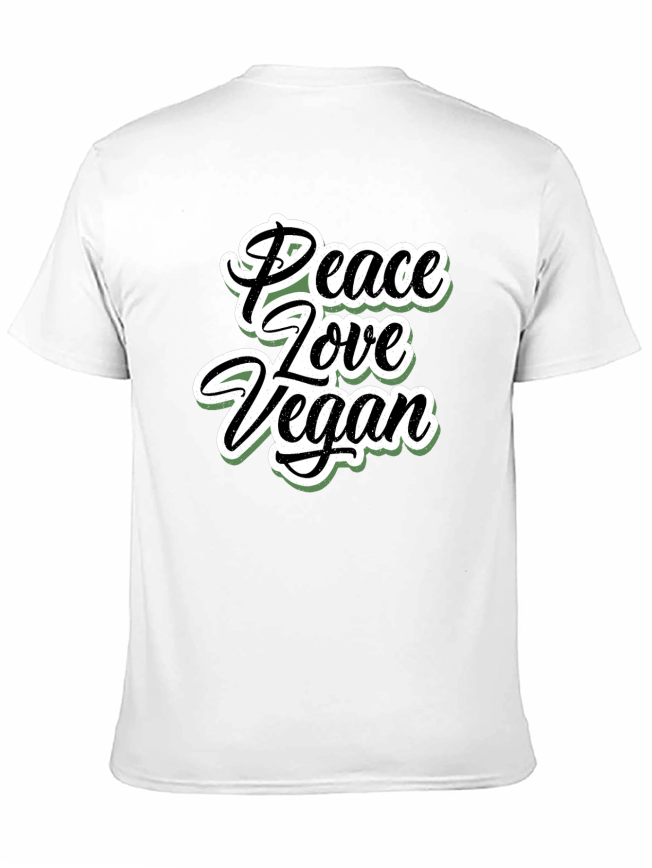Peace Love Vegan T-Shirt