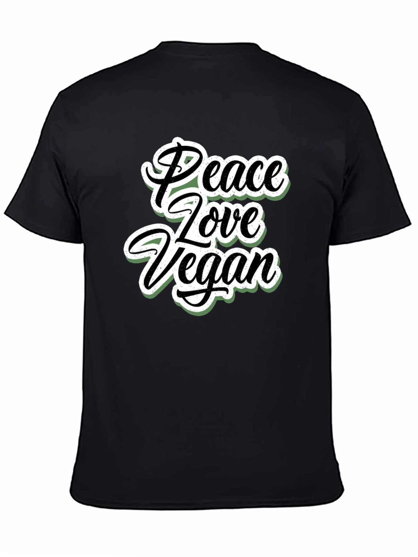 Peace Love Vegan T-Shirt