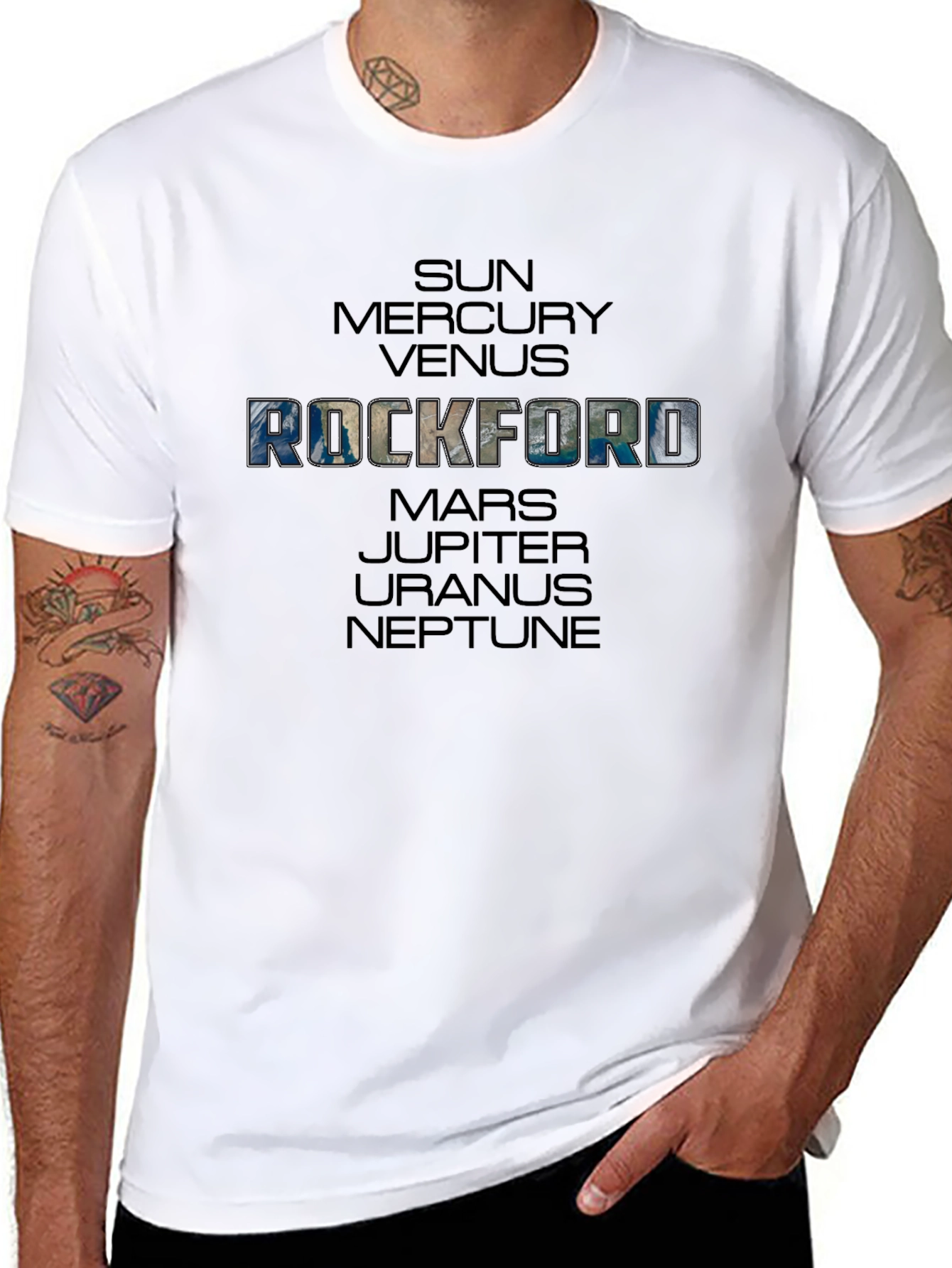 Rockford Planets Graphic Tee