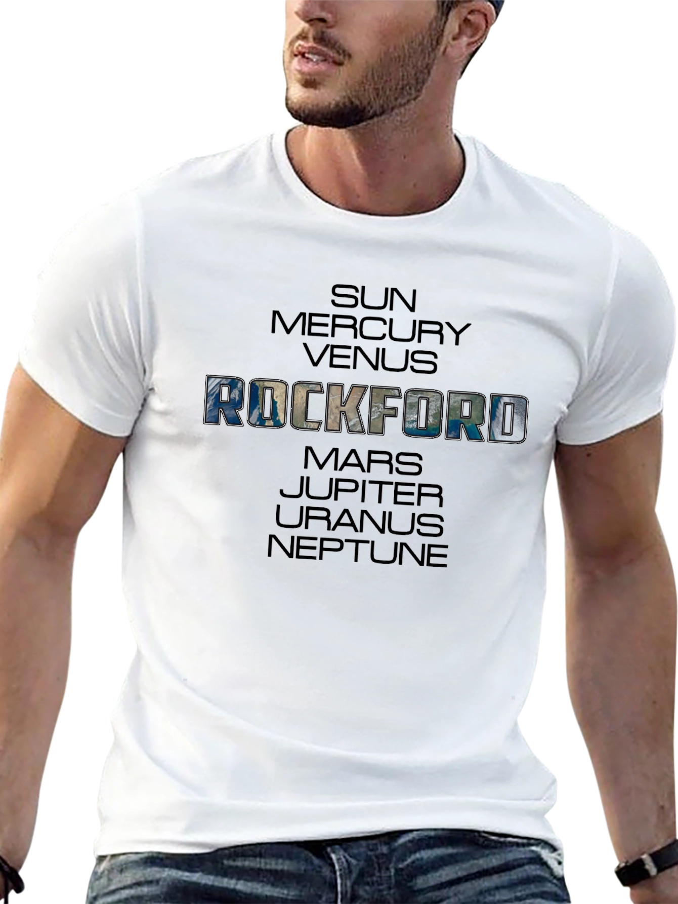 Rockford Planets Graphic Tee