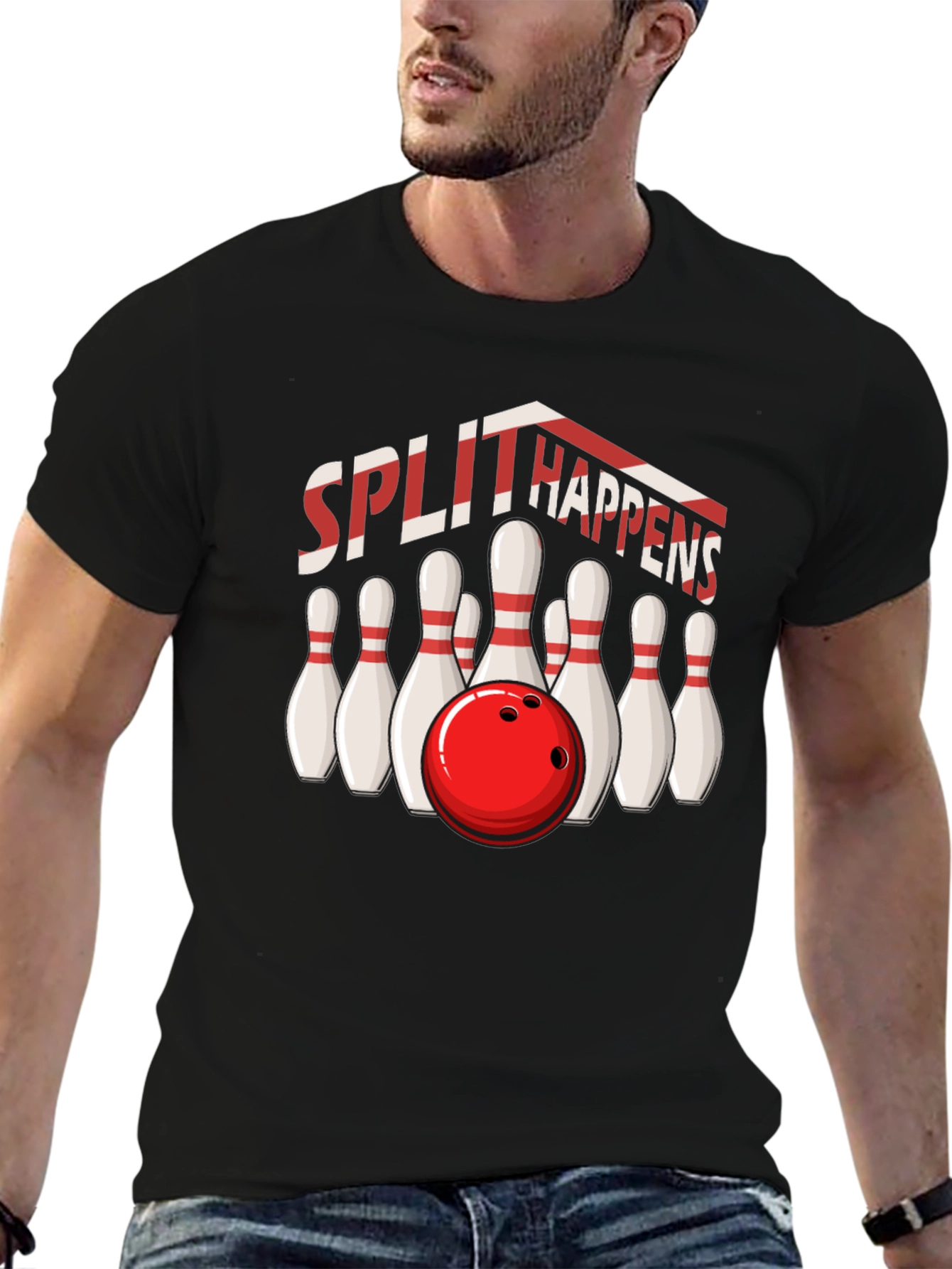 Split Happens Bowling T-Shirt