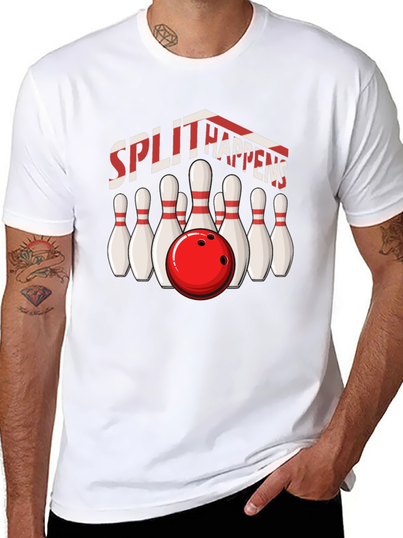 Split Happens Bowling T-Shirt