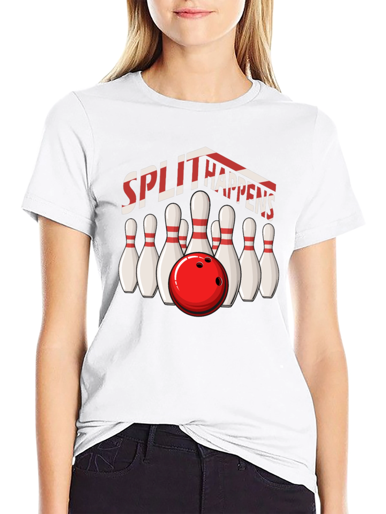 Split Happens Bowling T-Shirt