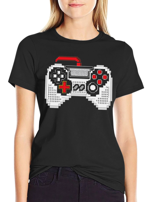 Retro Game Controller T-Shirt - Pixelated Fun!