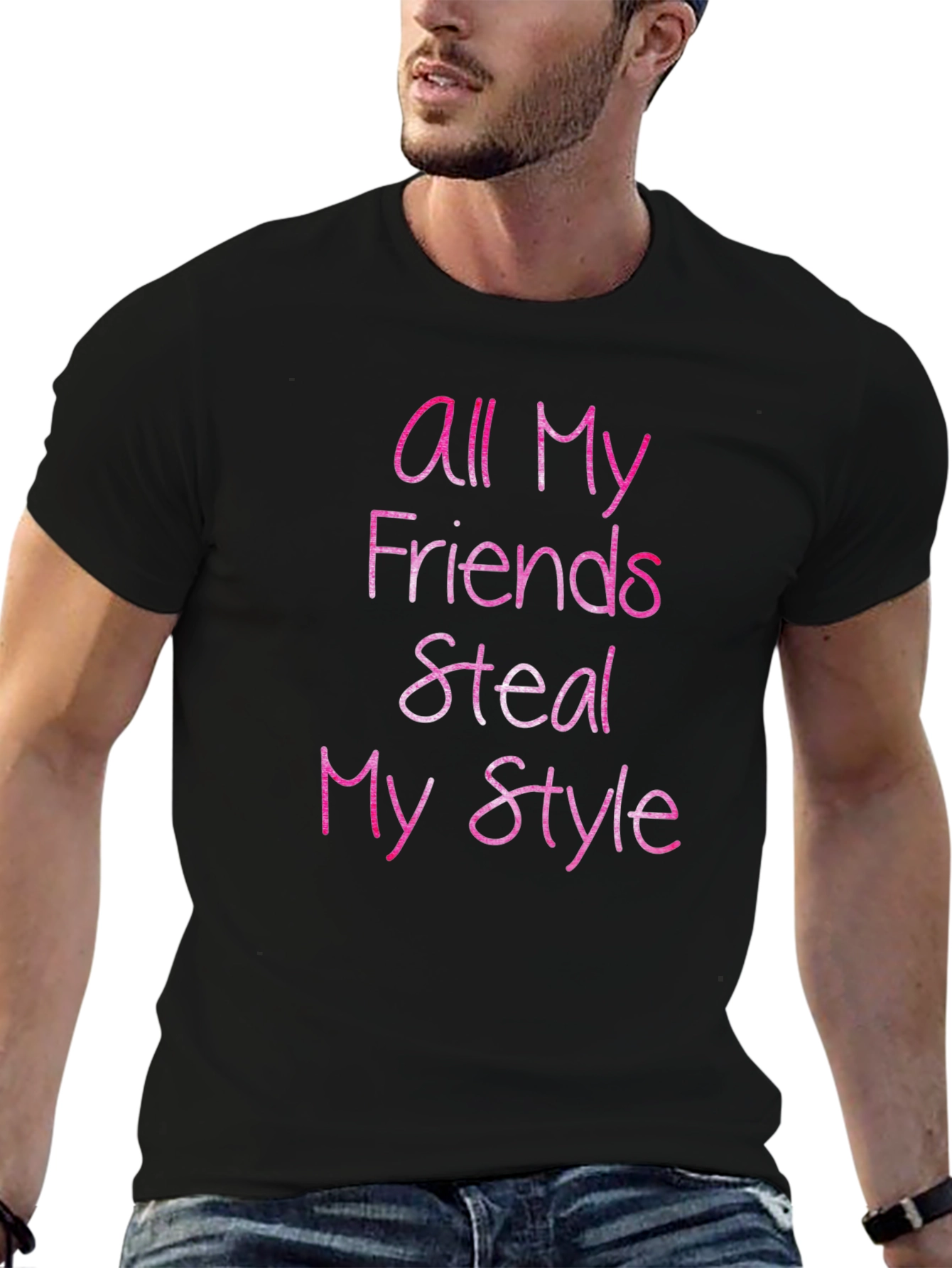 All My Friends Steal My Style Graphic Tee