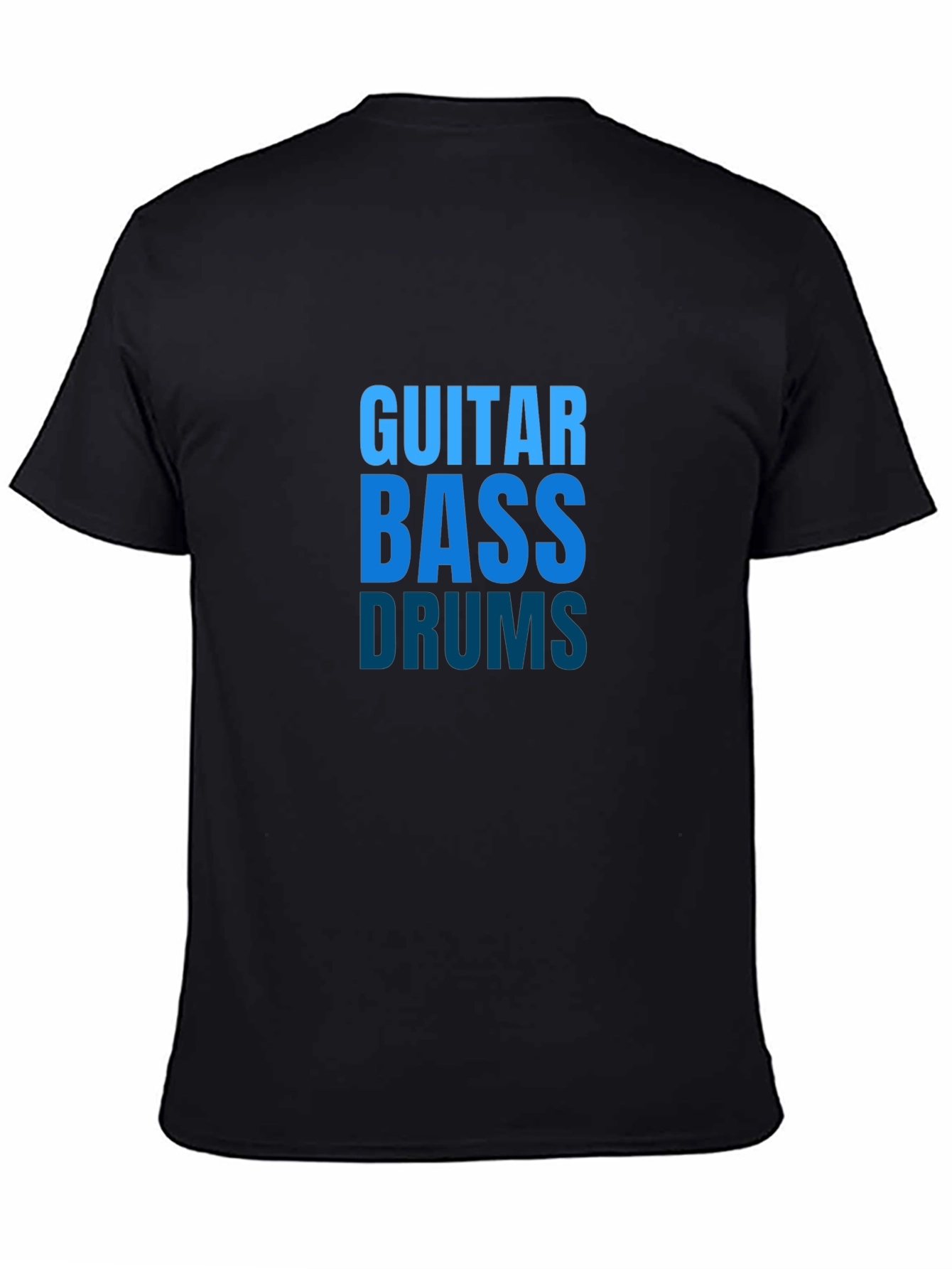 Guitar Bass Drums Music T-Shirt