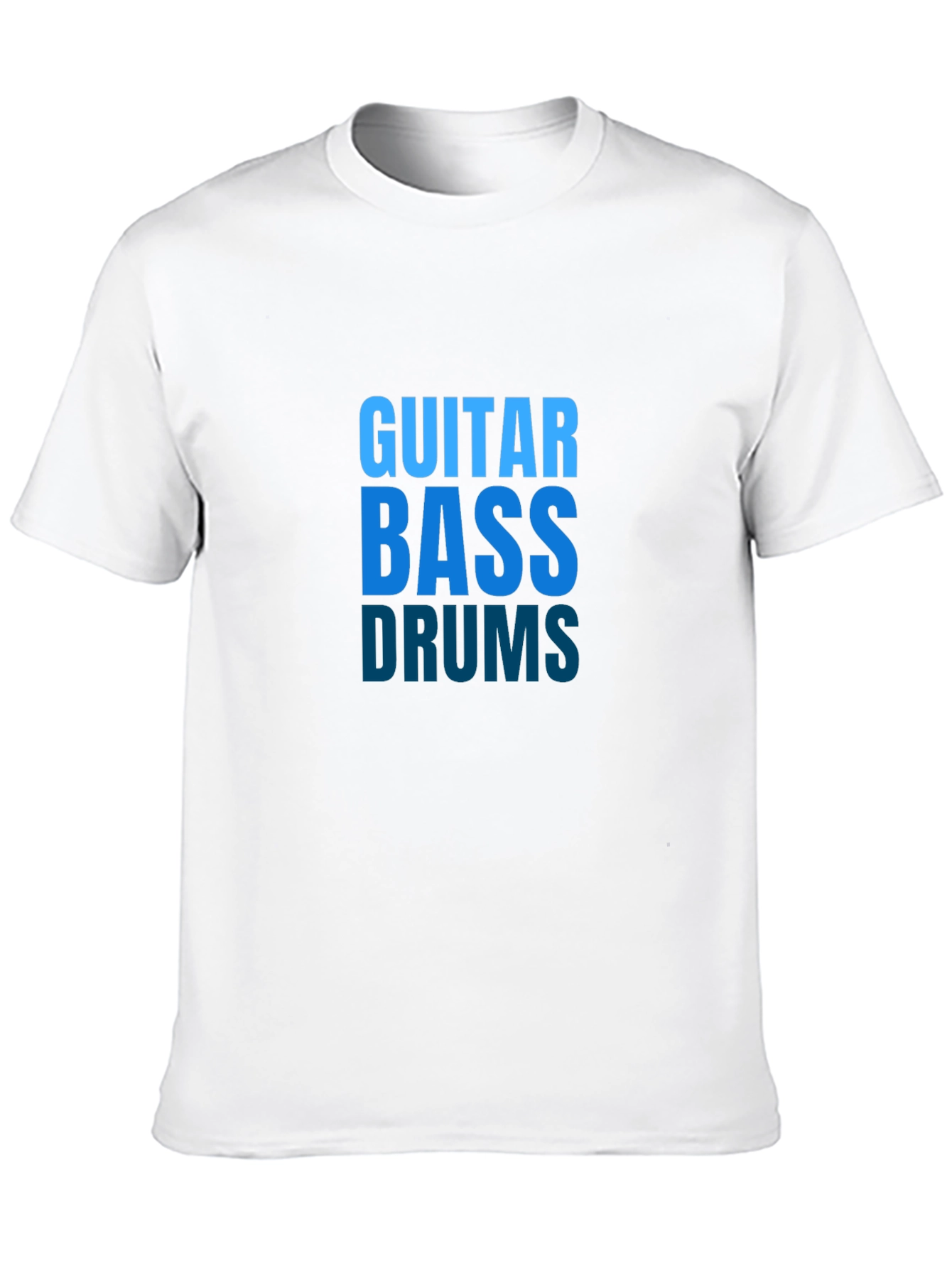Guitar Bass Drums Music T-Shirt