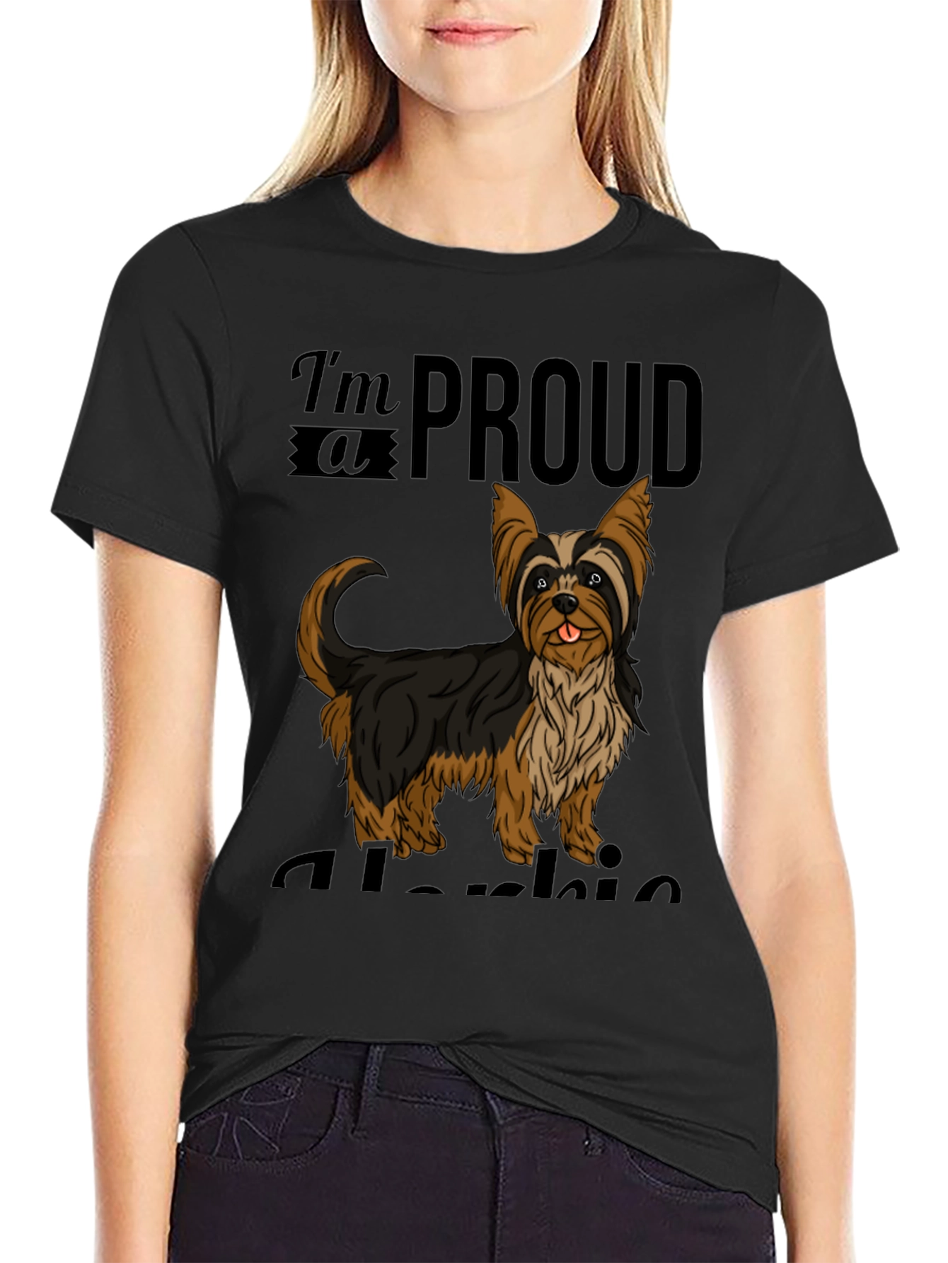 Proud Alusky Dog Graphic Tee