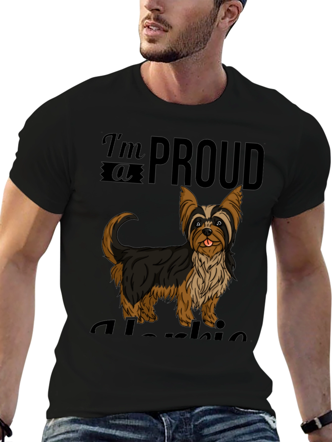 Proud Alusky Dog Graphic Tee