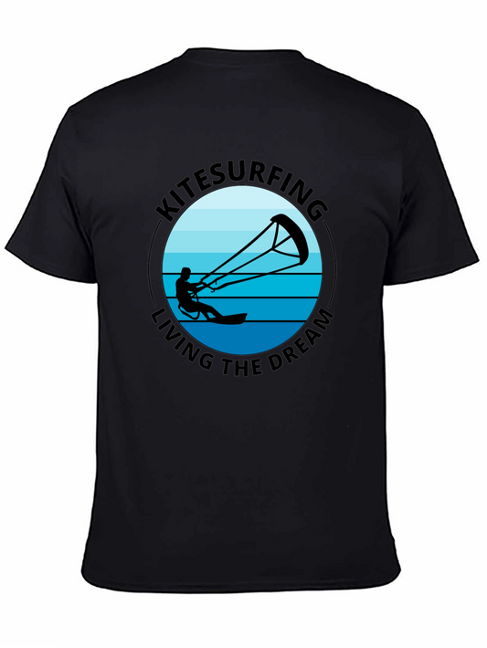 Kitesurfing Living the Dream Graphic Tee