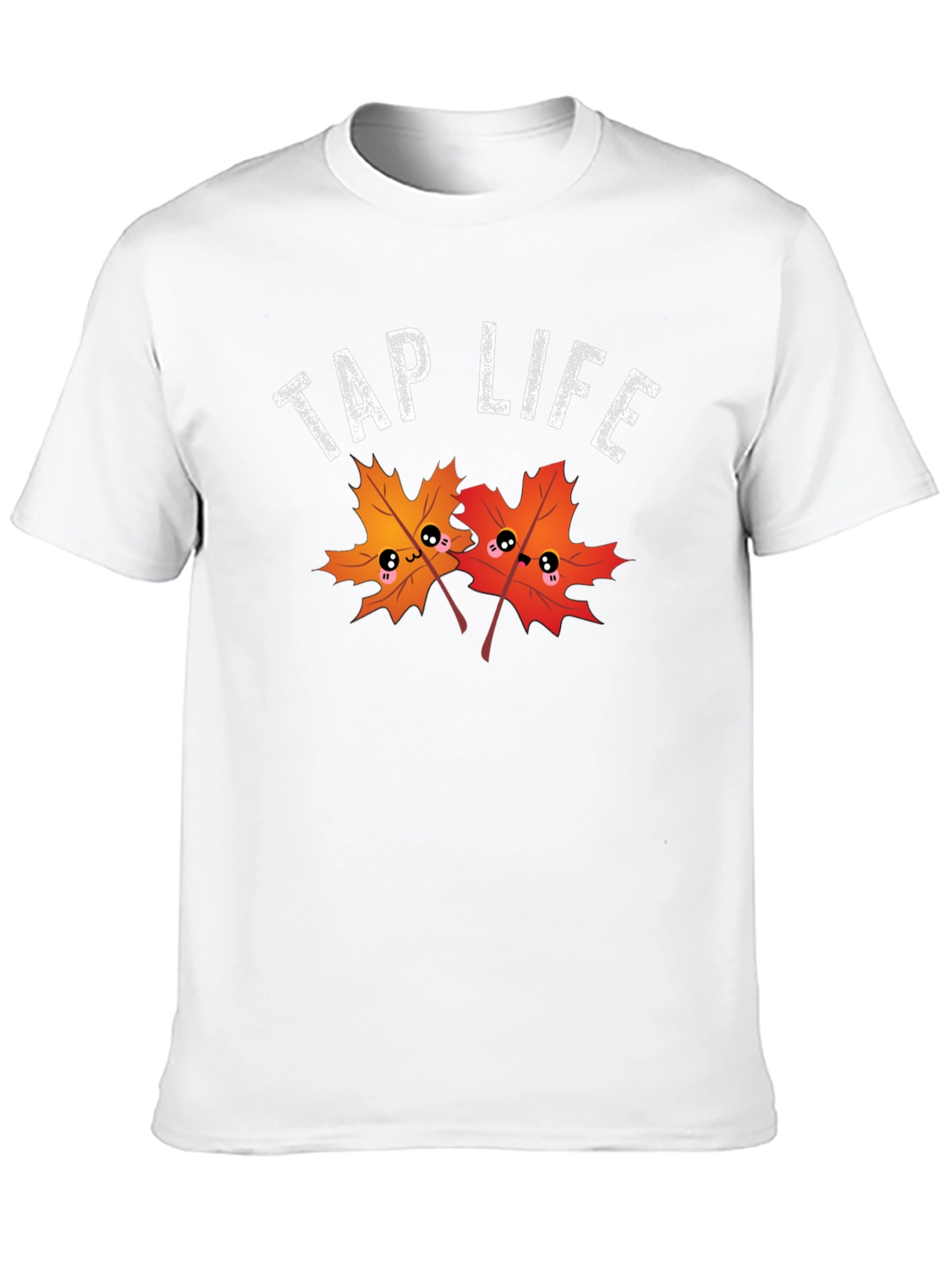 Tap Life Maple Leaves Graphic T-Shirt