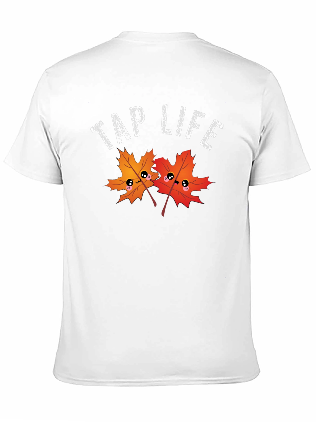 Tap Life Maple Leaves Graphic T-Shirt